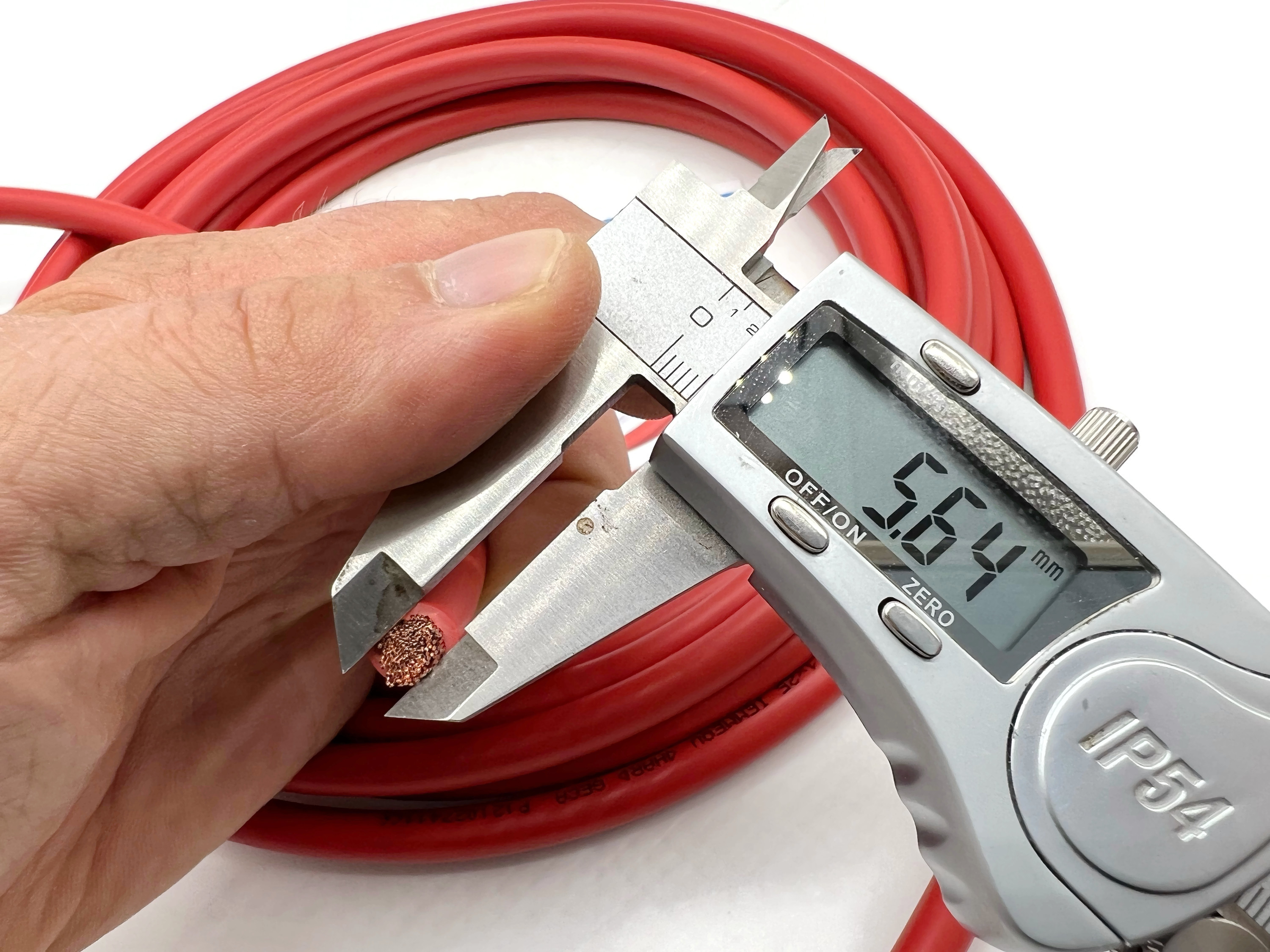 Batteriekabel 25 mm² 5m Kupfer Rot H07V-K25 flexibel hitzebeständig bis 70 Grad - Vorschau 3