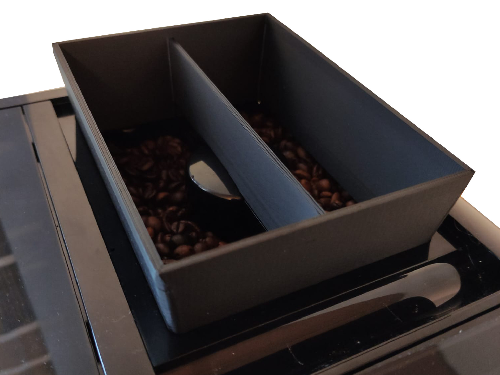 Bohnenbehälter Erweiterung für 225 gr Bohnen kompatibel zu Melitta Barista TS Vollautomat - Vorschau 3