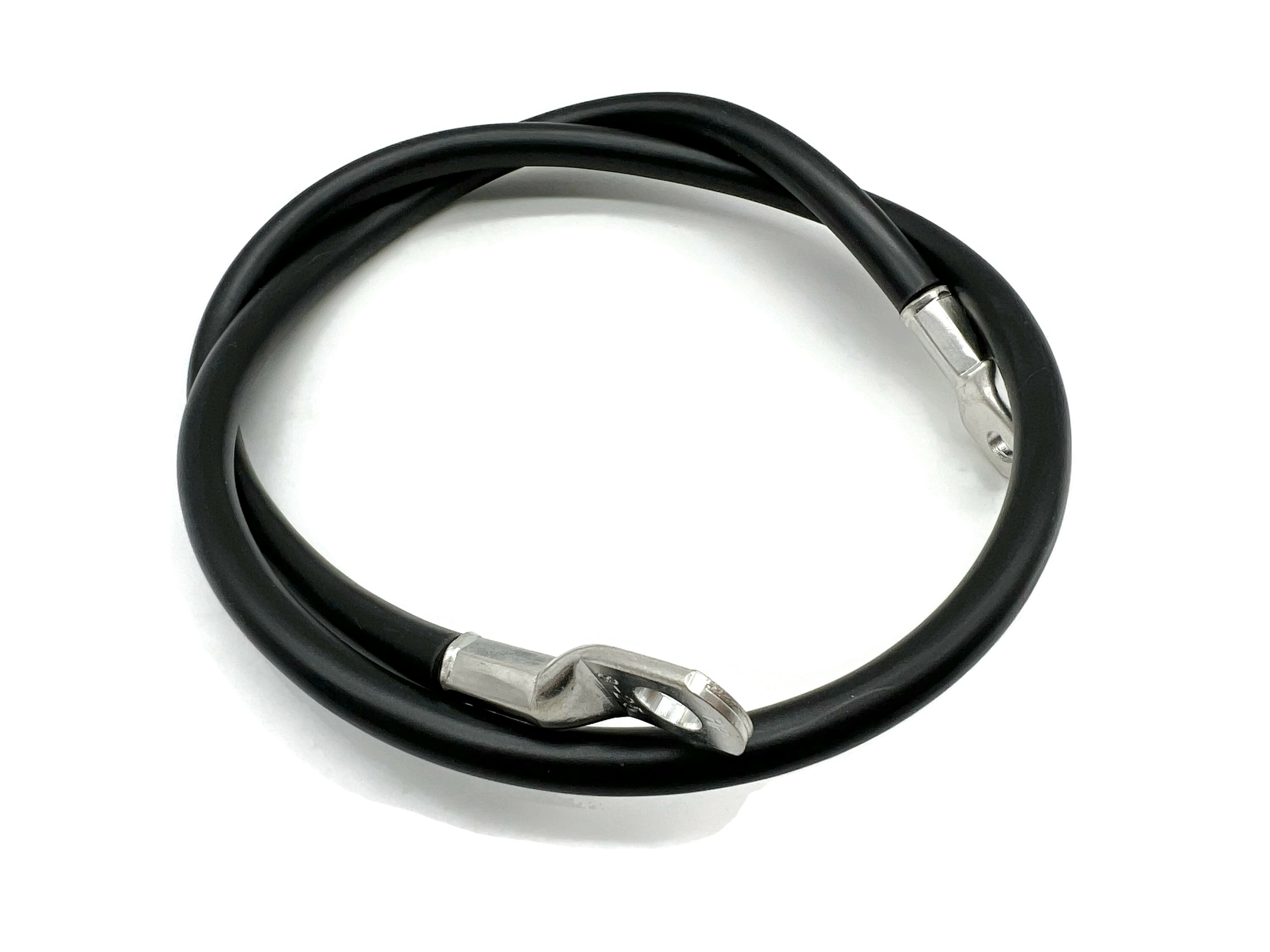 Batteriekabel 25 mm² 75cm M6 M8 Schwarz flexibel hochwertig für Auto Boot Motorrad - Vorschau 5