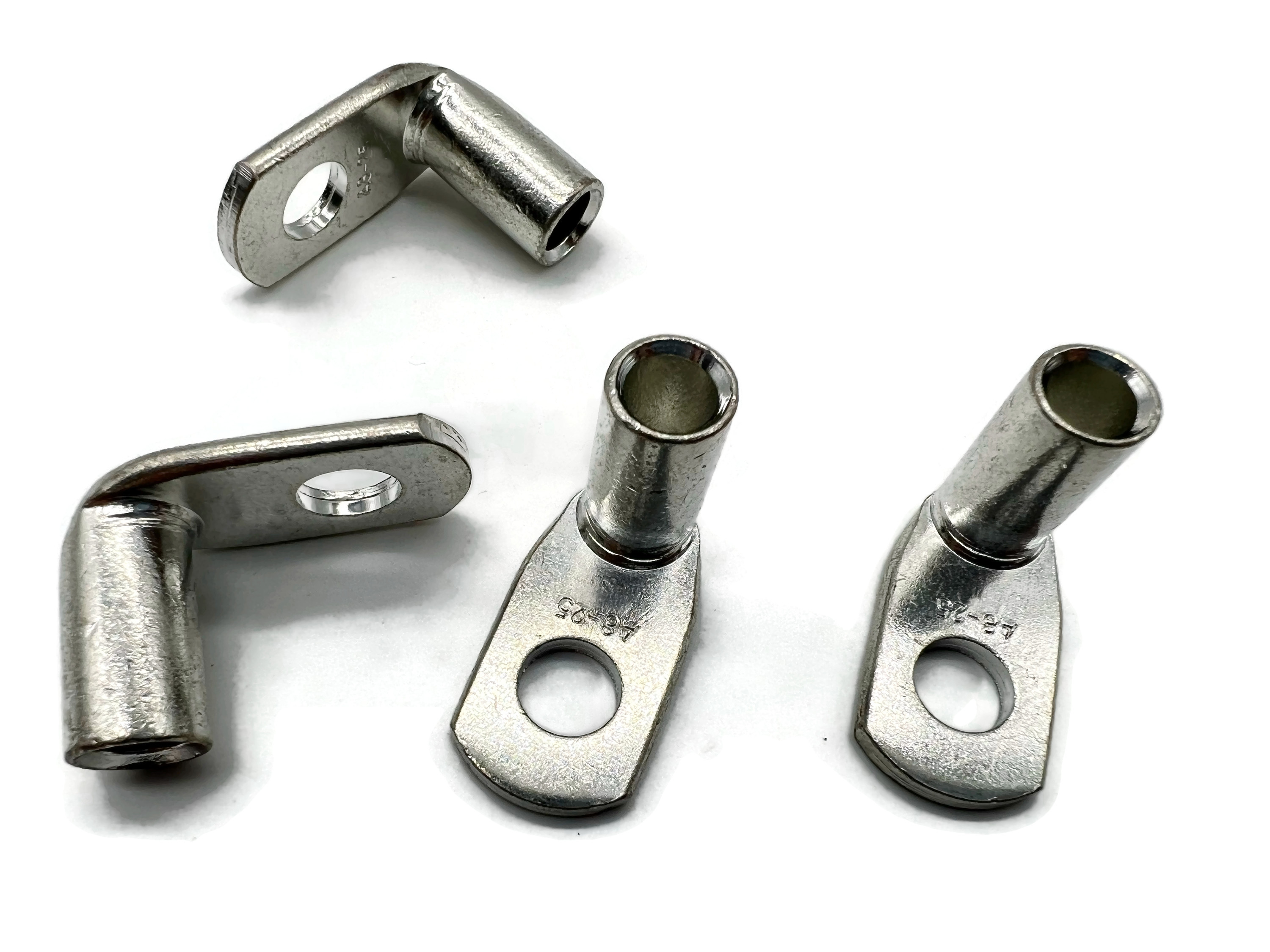 Kabelschuh gewinkelt 4x 25 mm² M8 Pressöse für Batteriekabel und Kupferkabel - Vorschau 2