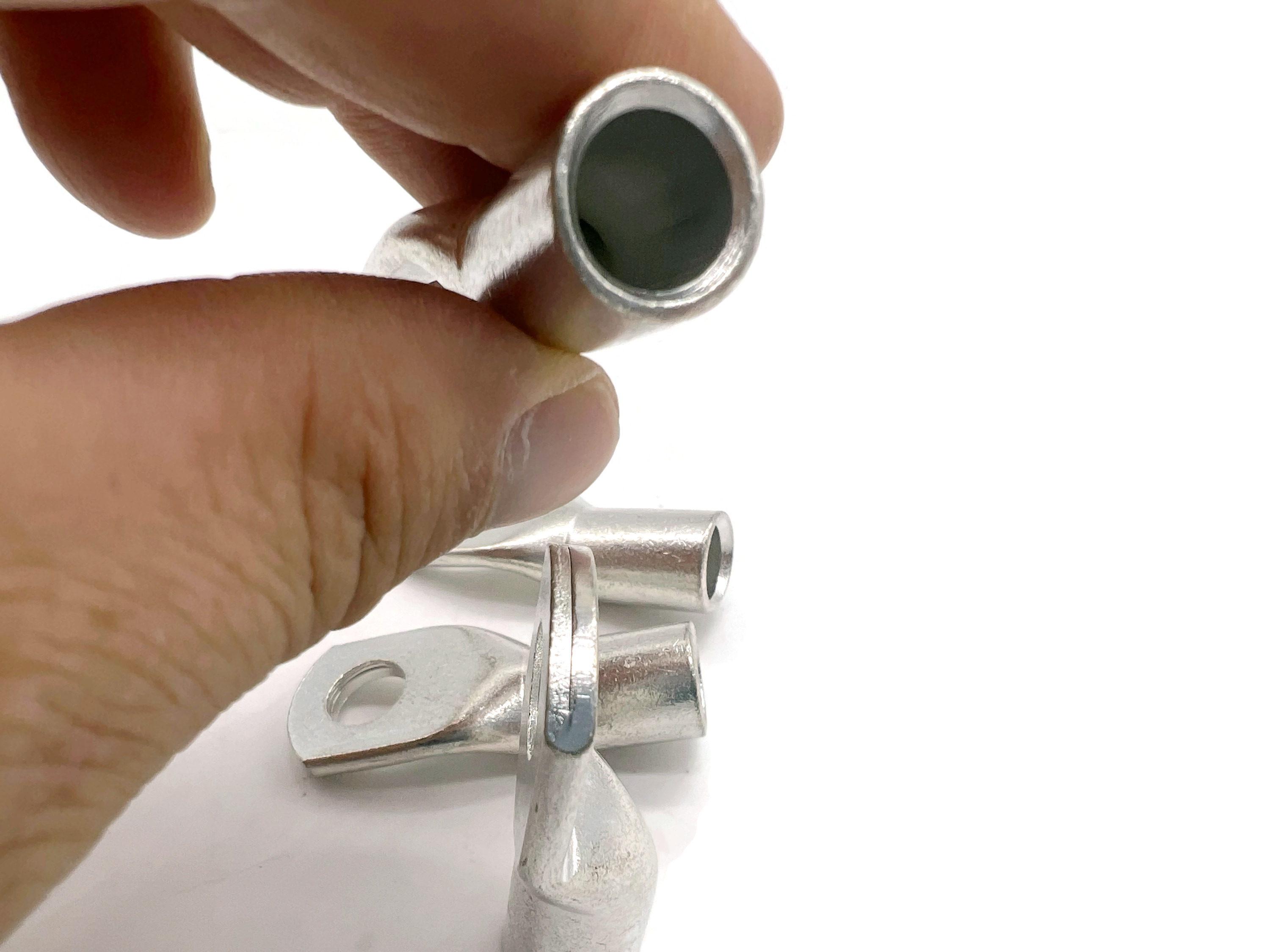 Kabelschuh 50mm2 M10 4x für Batteriekabel geeignet für Kupferkabelgeflecht bis 8mm - Vorschau 5