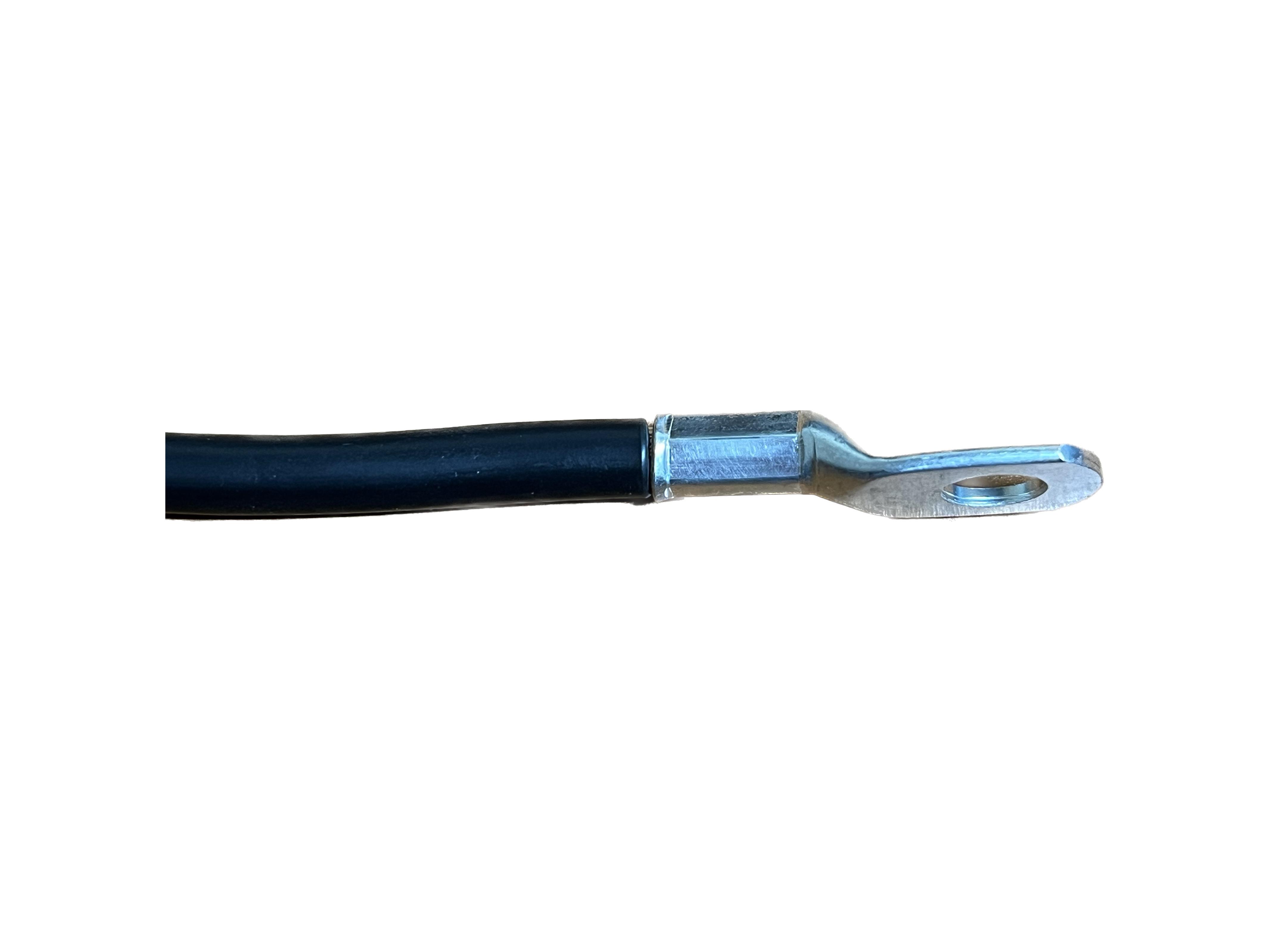 Batteriekabel 25 mm² 200cm M8 M10 Kabelschuhe Schwarz hitzebeständig bis 70 Grad - Vorschau 3