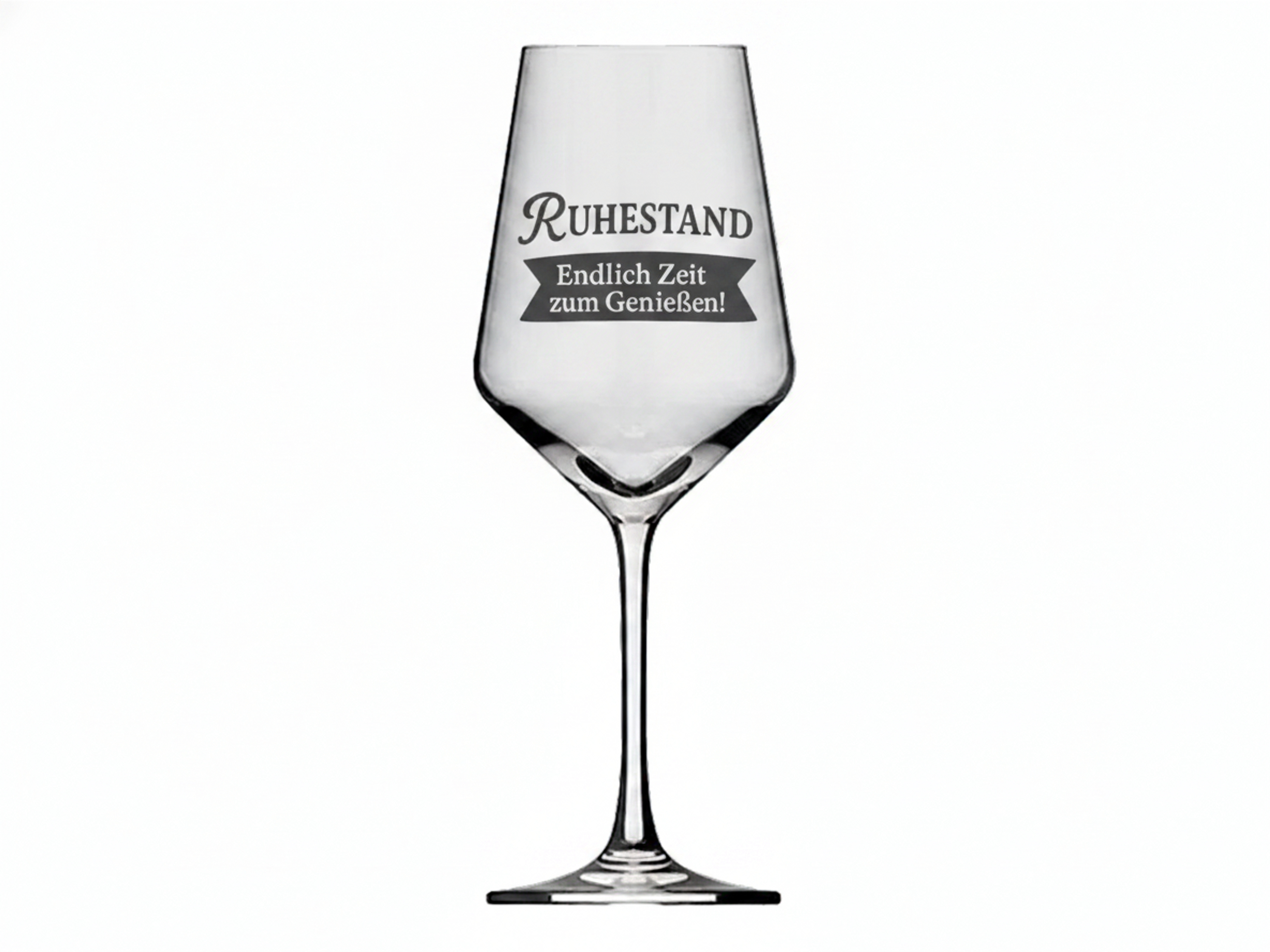 1x Weinglas für den Ruhestand 350 ml spülmaschinenfest für Genuss ohne Kompromisse - Vorschau 6