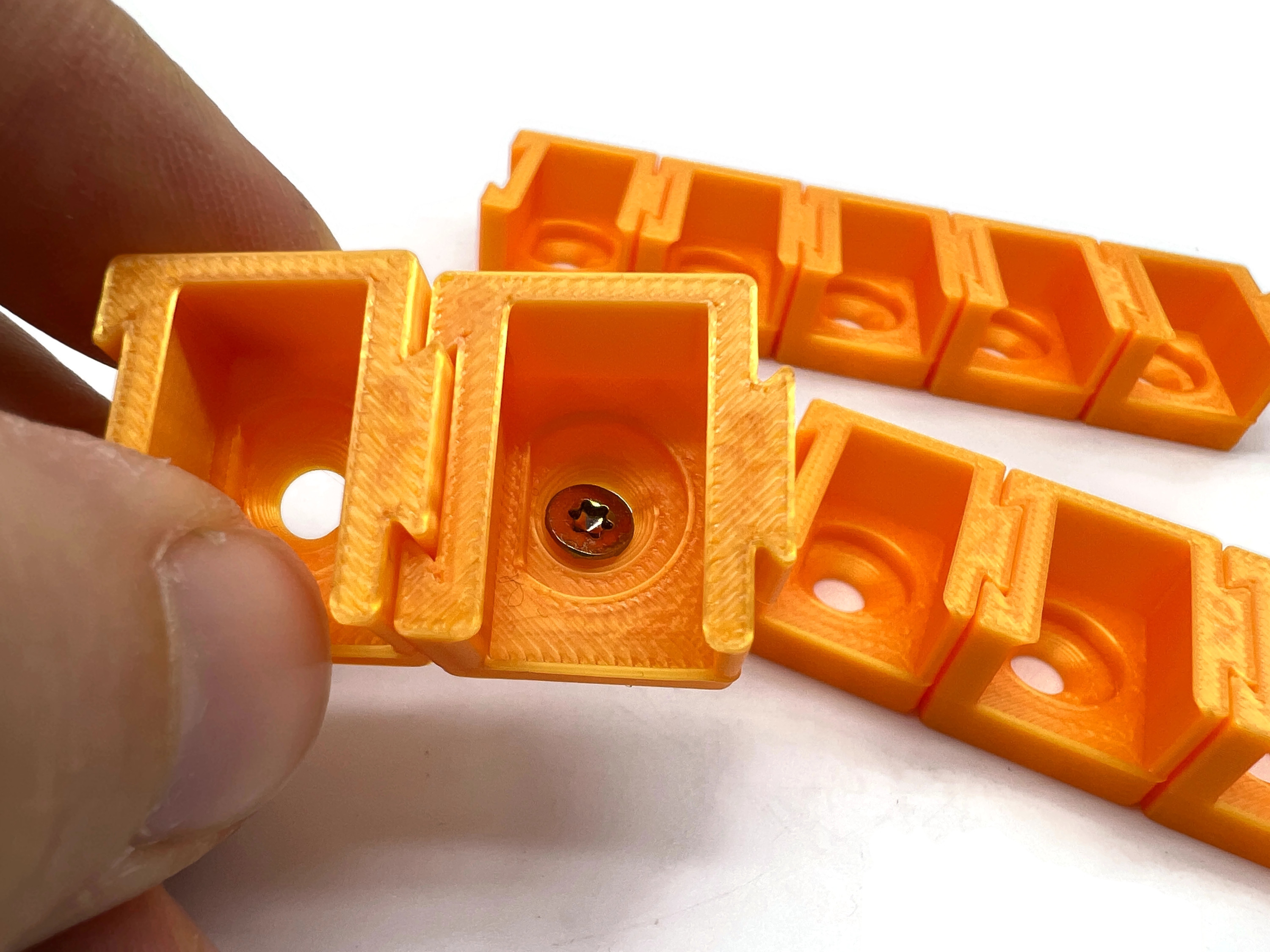 10x Halterung für 2er Wago Klemmen Typ 221-412 Befestigungsadapter Set 4mm2 flexibel - Vorschau 4