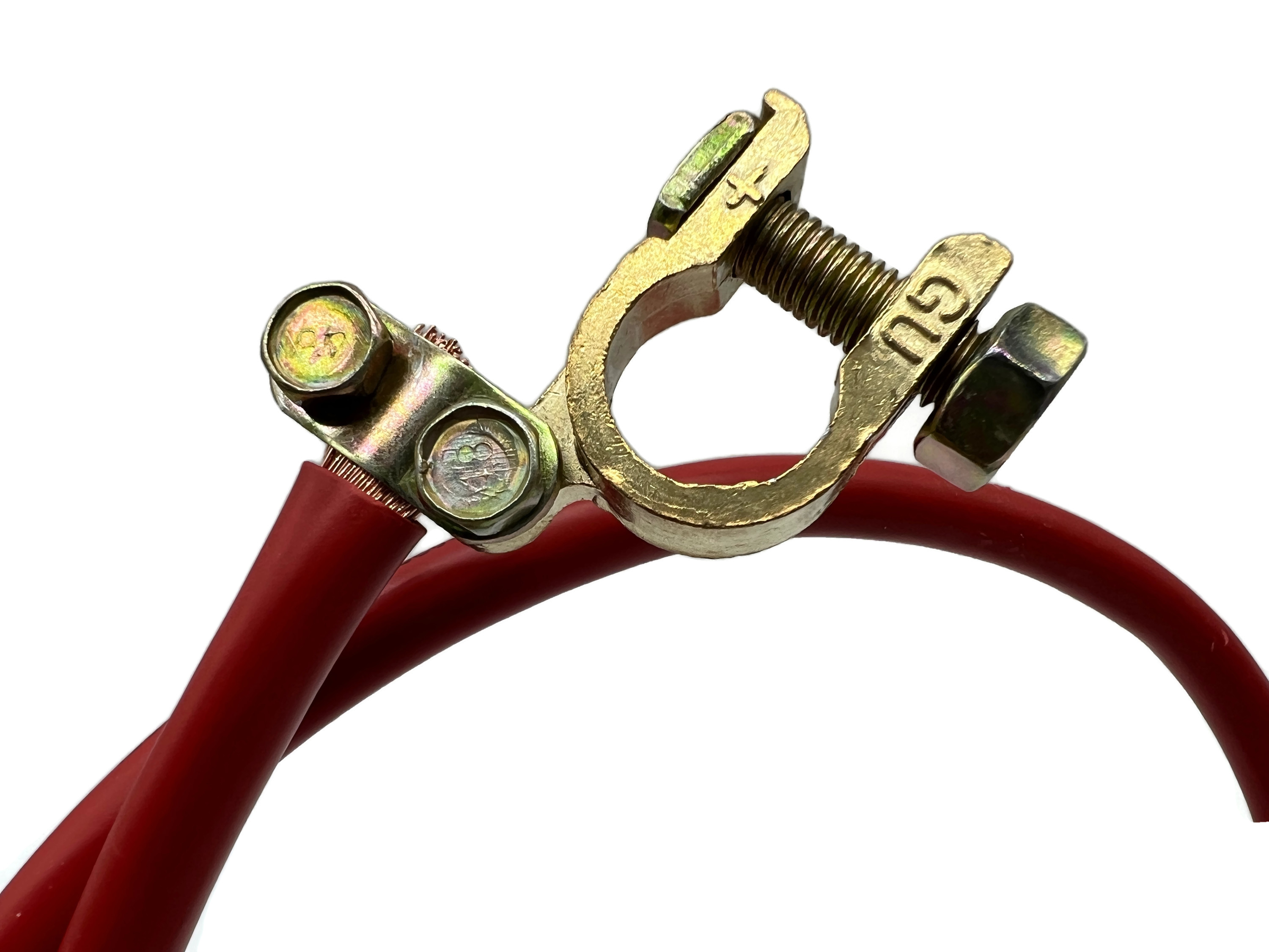 Batteriekabel Plus Polklemme Plus (+) 35 mm² 90 cm M8 Rot flexibel für sichere Verbindungen - Vorschau 4