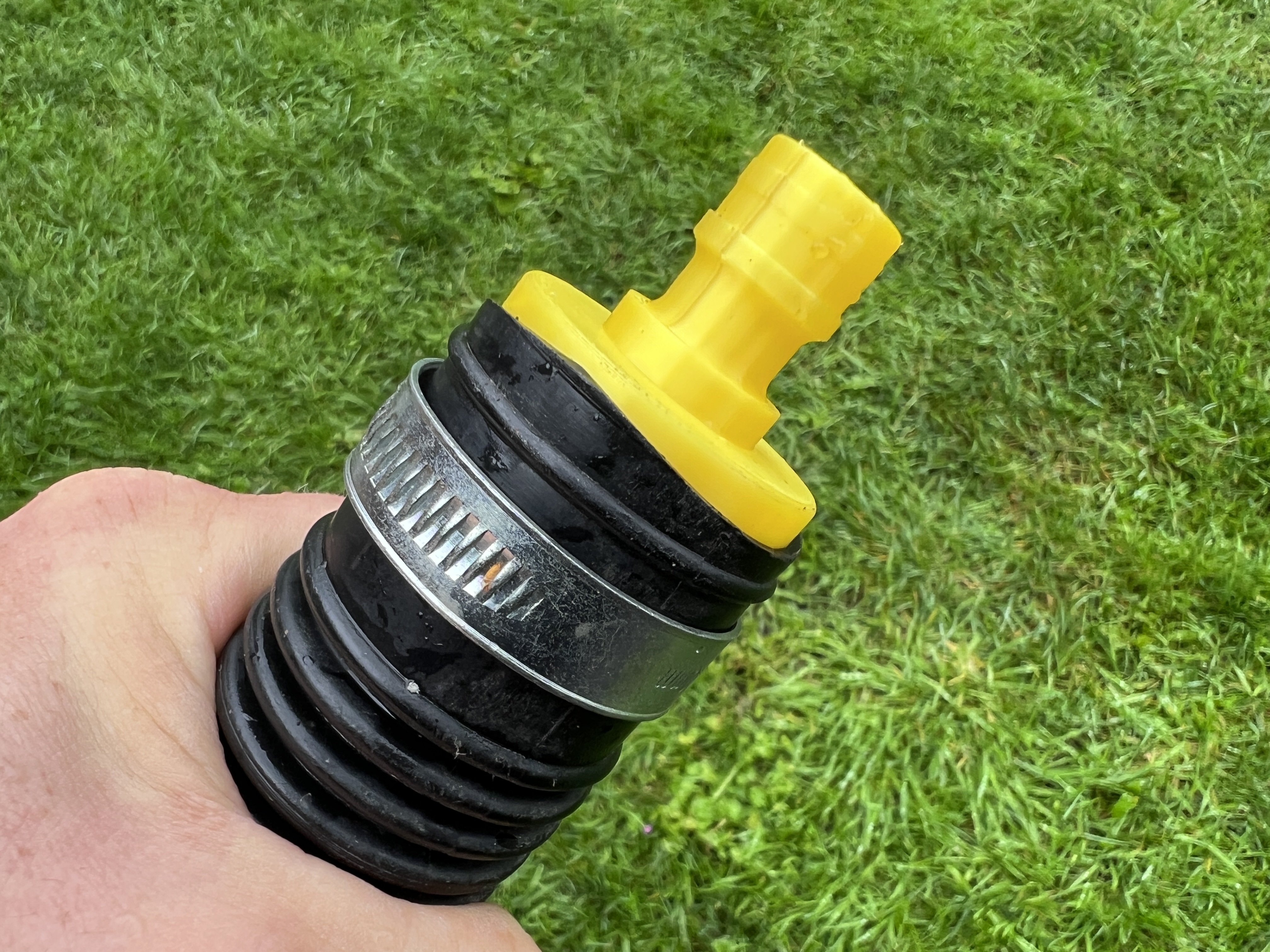 eXODA Adapter 38mm für Gardena für Pool Schlauch Gartenschlauch  - Vorschau 3