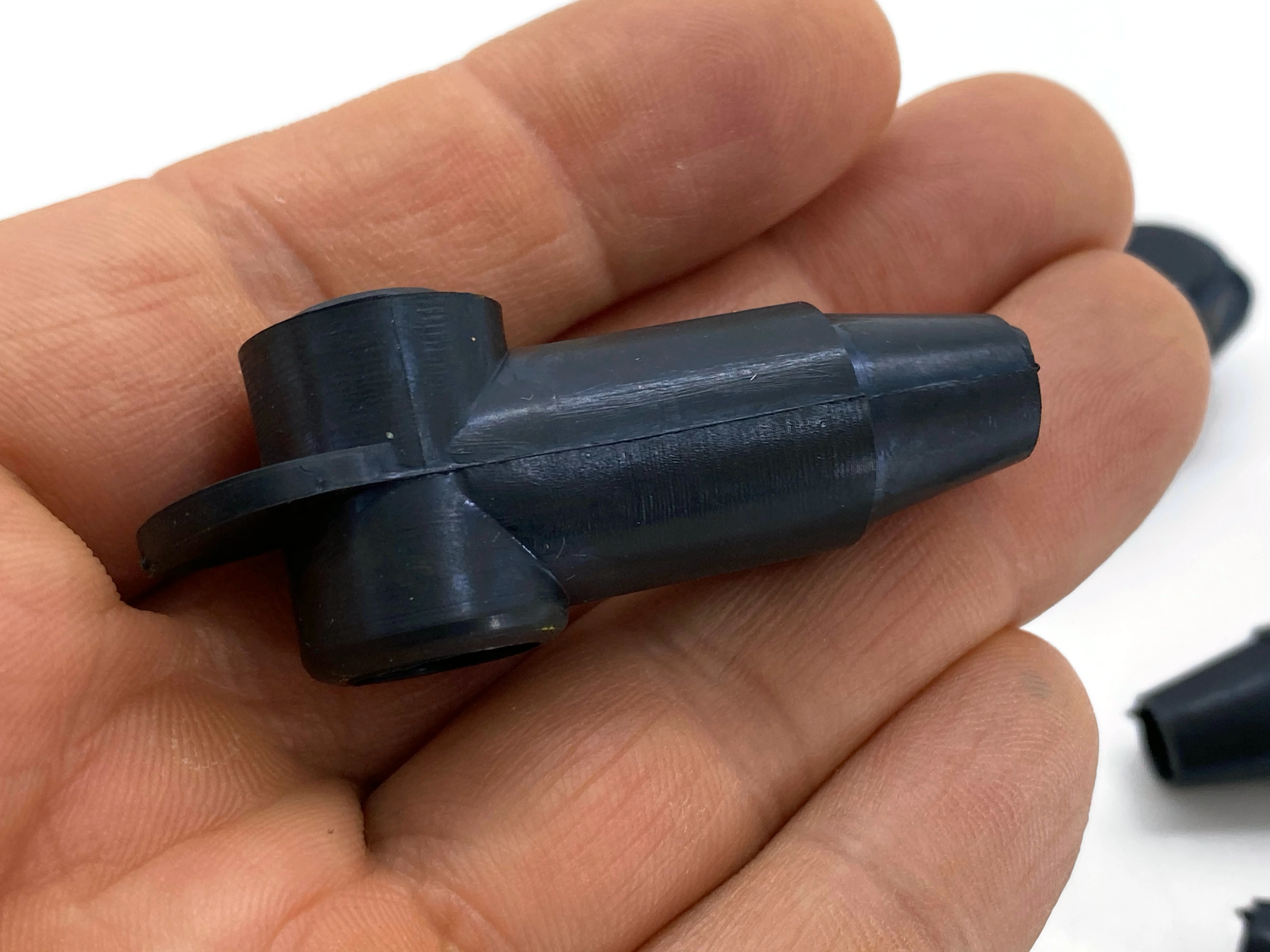 10x Polschutzkappe für Kabel 35 bis 95 mm2 Schwarz konisch zulaufend PVC - Vorschau 7
