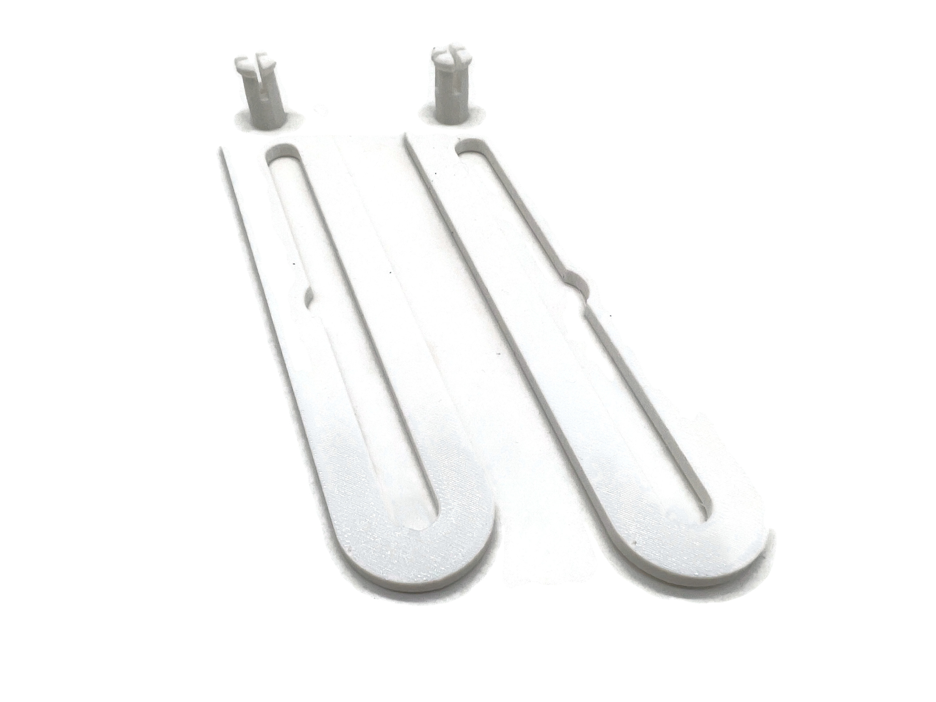2x Kippschere Ersatzteil Set Kellerfenster kompatibel mit MEA 41 A 290 41 A 291 Weiss beiden Teilen