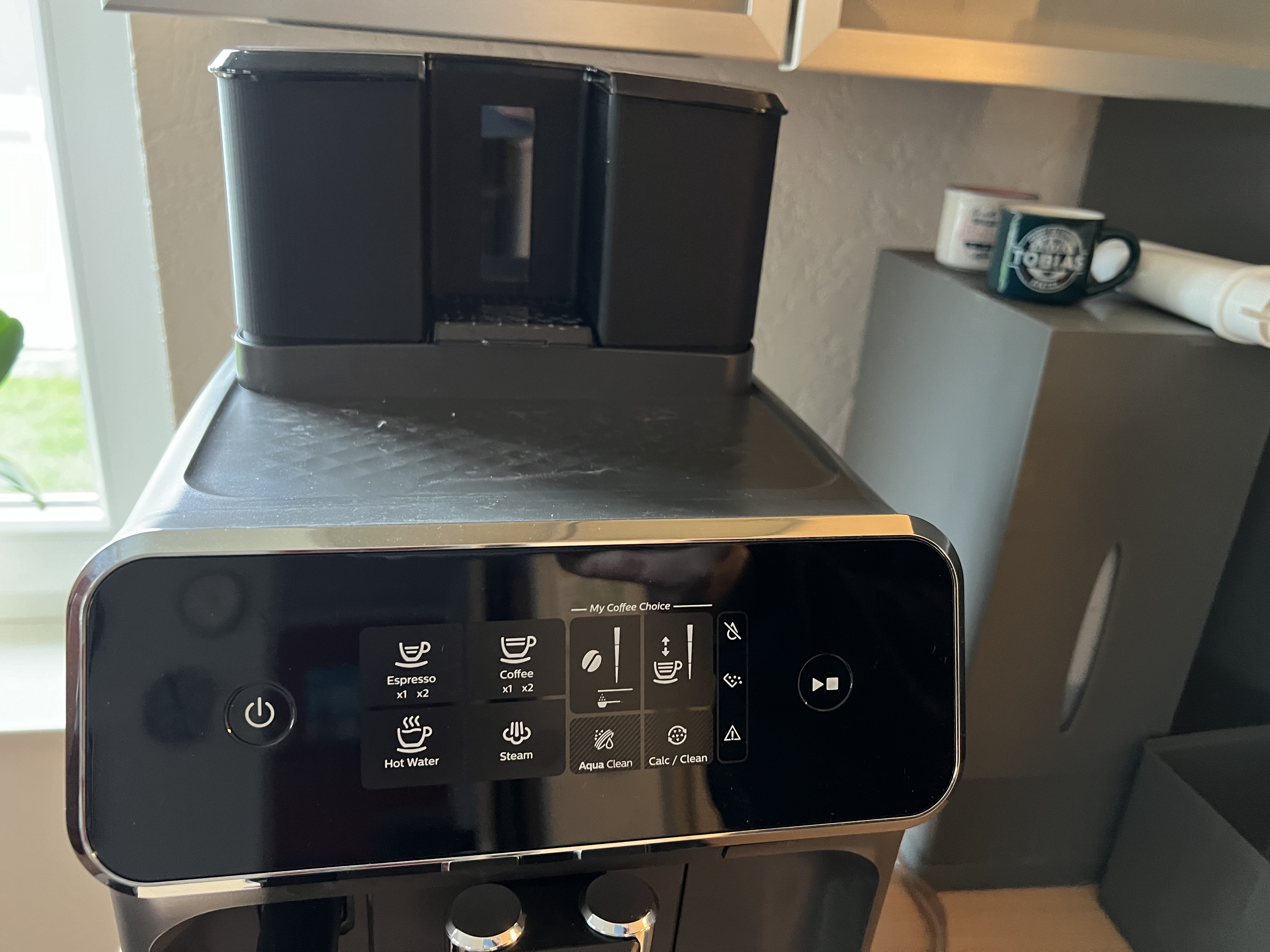 Bohnenbehälter 700g Erweiterung für Delonghi Magnifica Evo elegante schwarze Kapazität - Vorschau 5