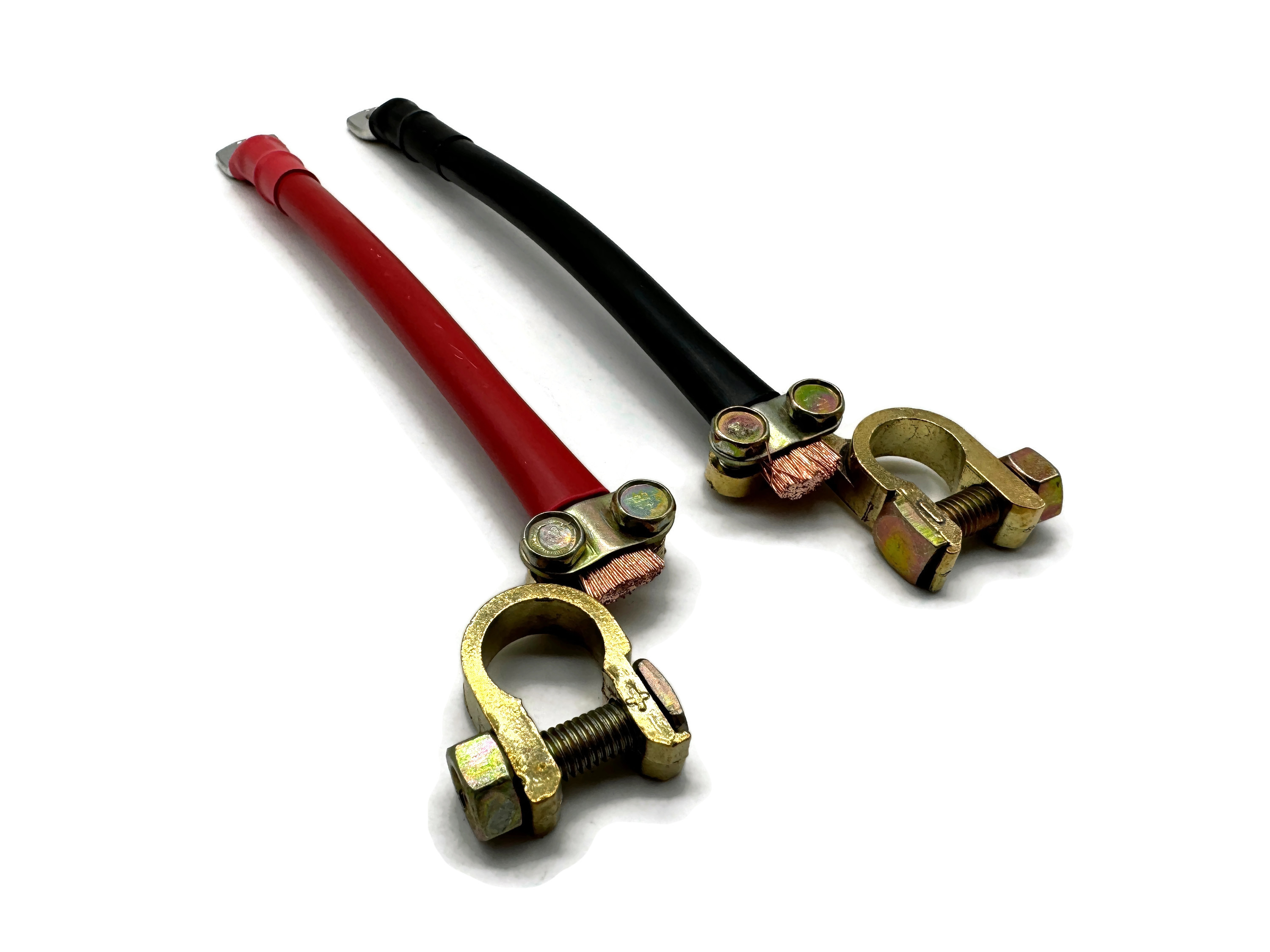 Exoda Batteriekabel Set 25 mm² 30cm mit M8 Kabelschuhen Rot Schwarz für Auto Boot Motorrad - Vorschau 5
