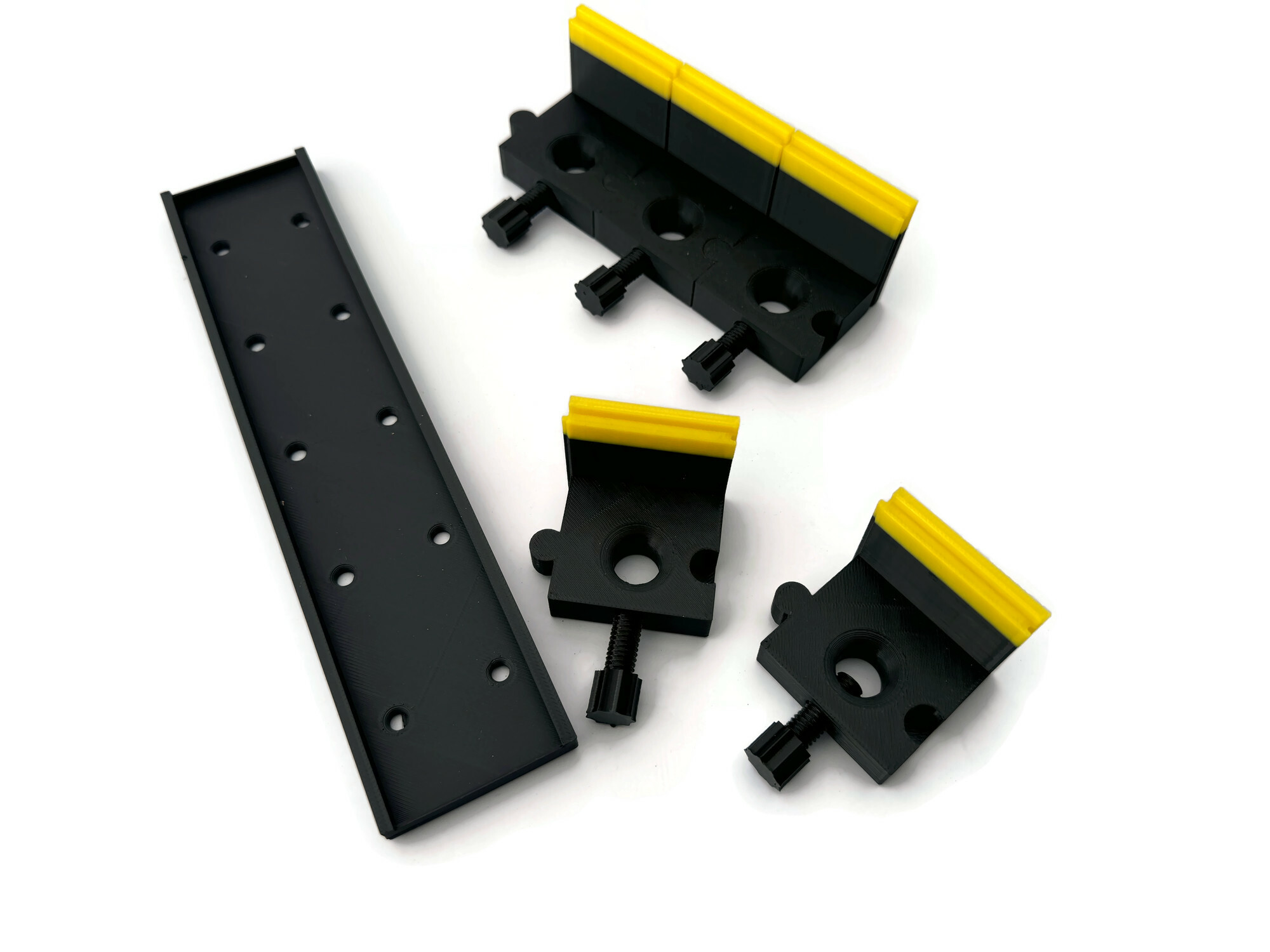 eXODA 10x Halterung kompatibel mit Wago 3er Klemmen Typ 221-613 bis 6mm2 - Vorschau 2