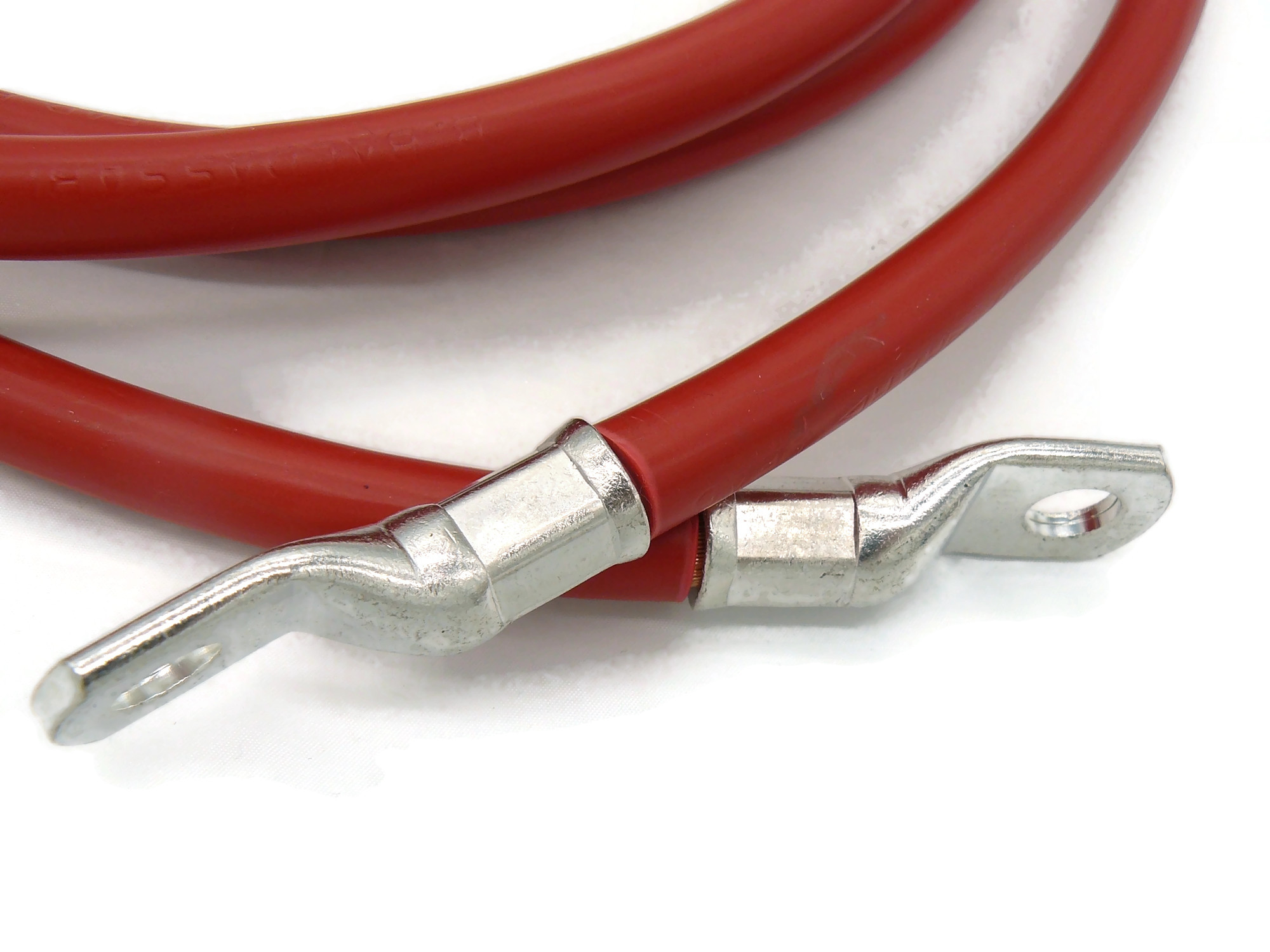 Batteriekabel 50 mm² 2,5m Rot mit M10 Kabelschuhen für zuverlässige Fahrzeugnutzung - Vorschau 4