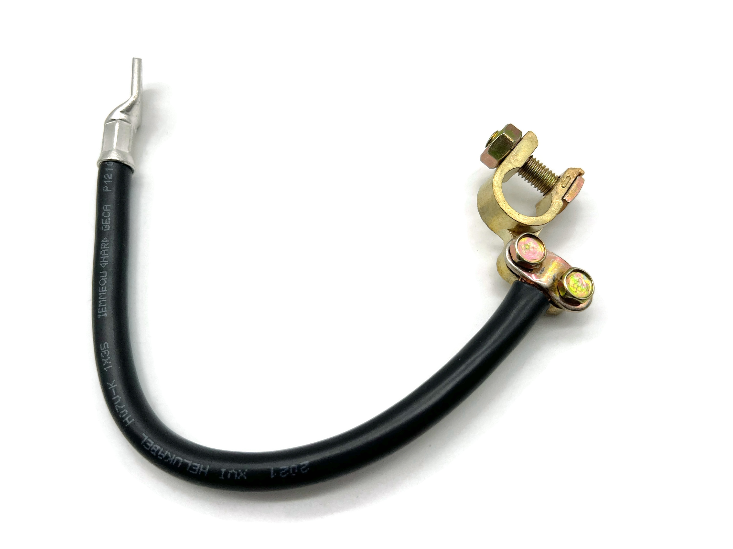 Exoda Batteriekabel 35 mm² mit M8 Kabelschuhen Schwarz für Auto Boot Motorrad - Vorschau 6