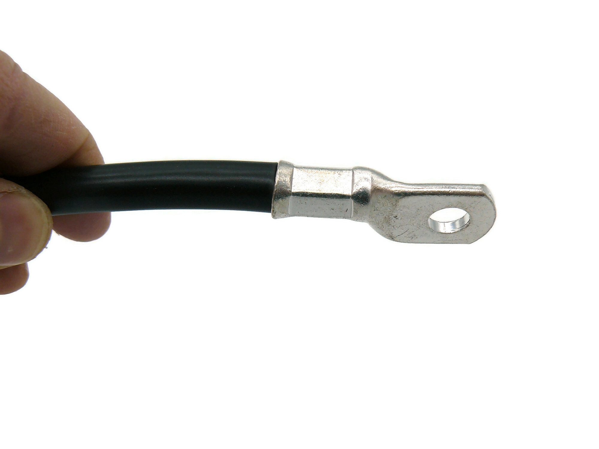 35mm² Batteriekabel Massekabel 25cm M8 Minus Polklemme flexibel schwarz bis 70 Grad - Vorschau 5