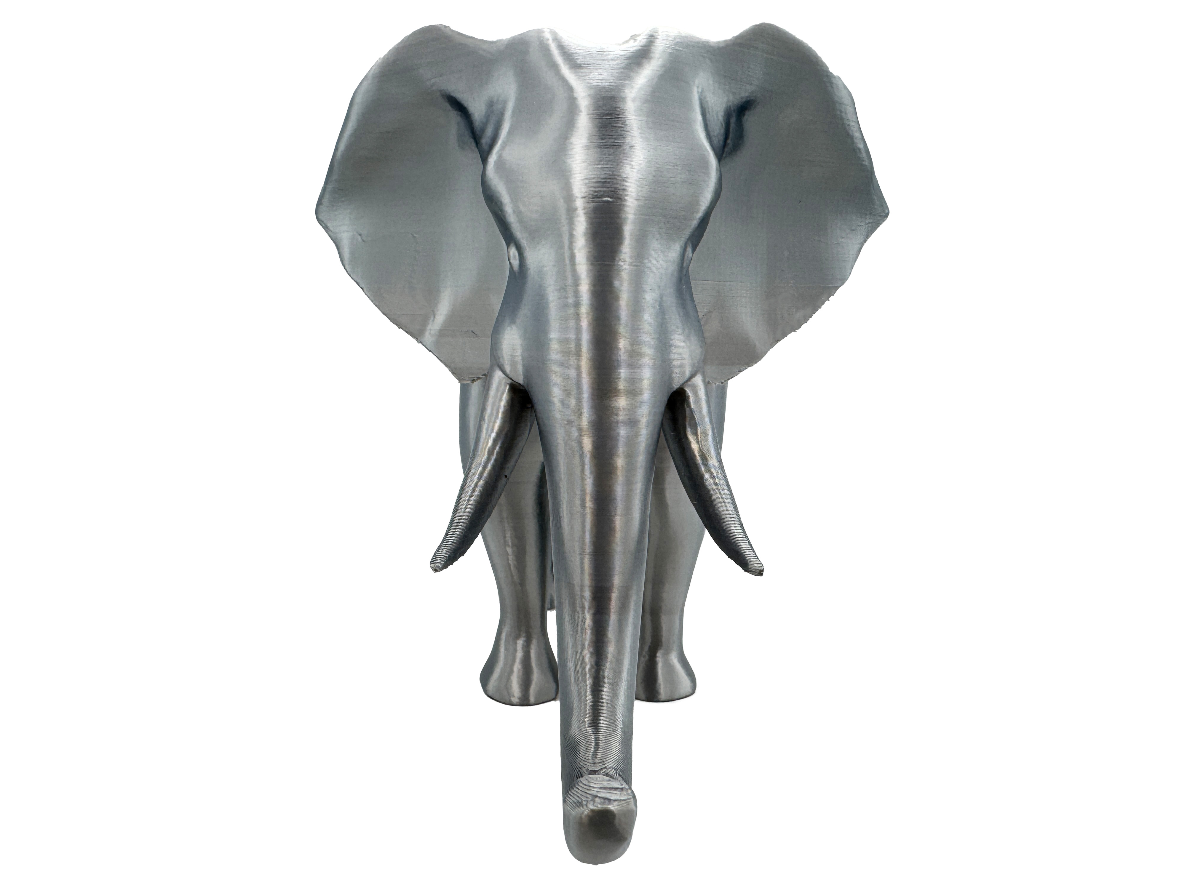 Elefant stehend Figur Statue Skulptur groß detailreich und elegant - Vorschau 2
