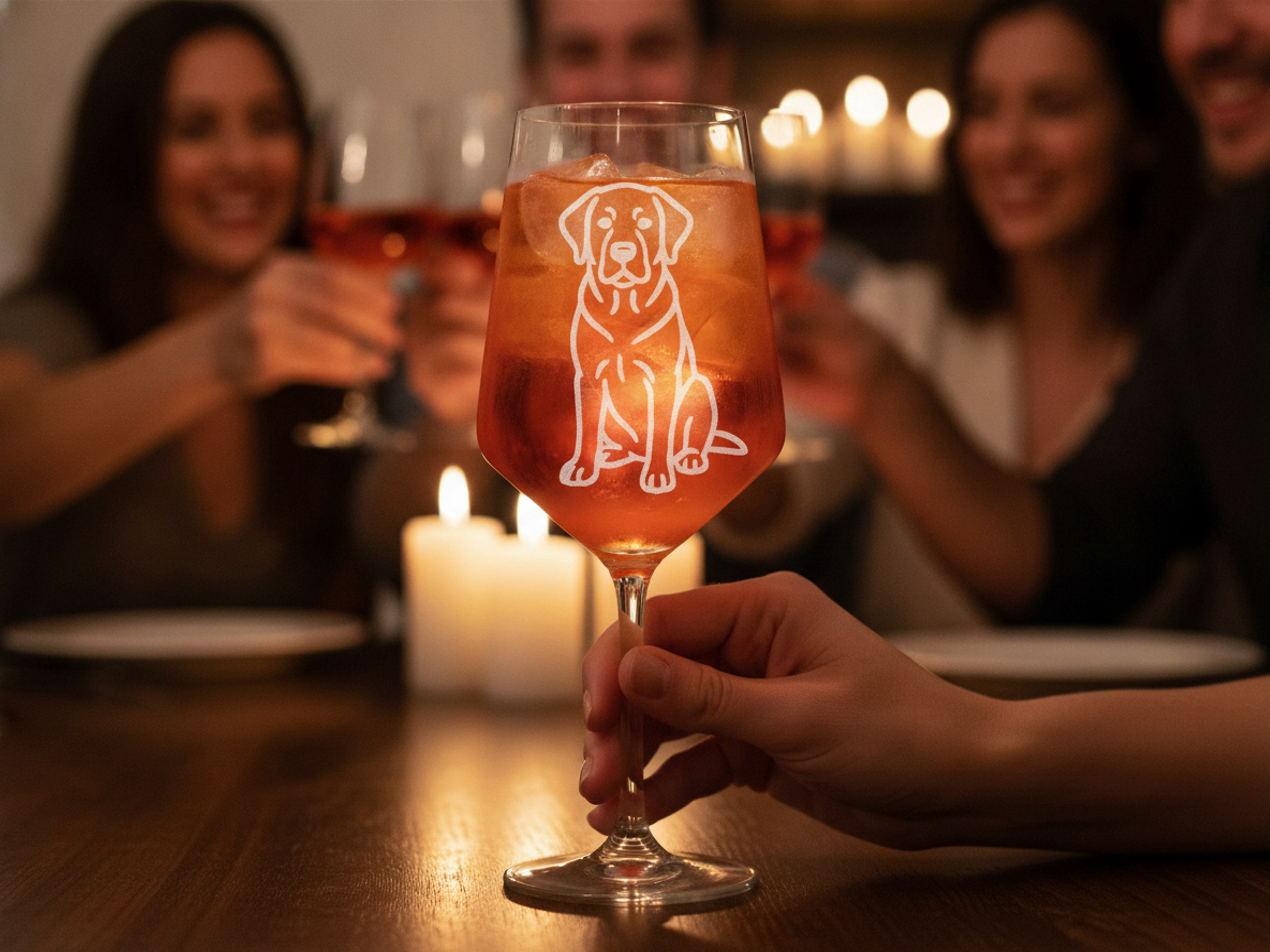 Weinglas Labrador für stilvolles Genießen spülmaschinenfest 350 ml Füllmenge - Vorschau 4