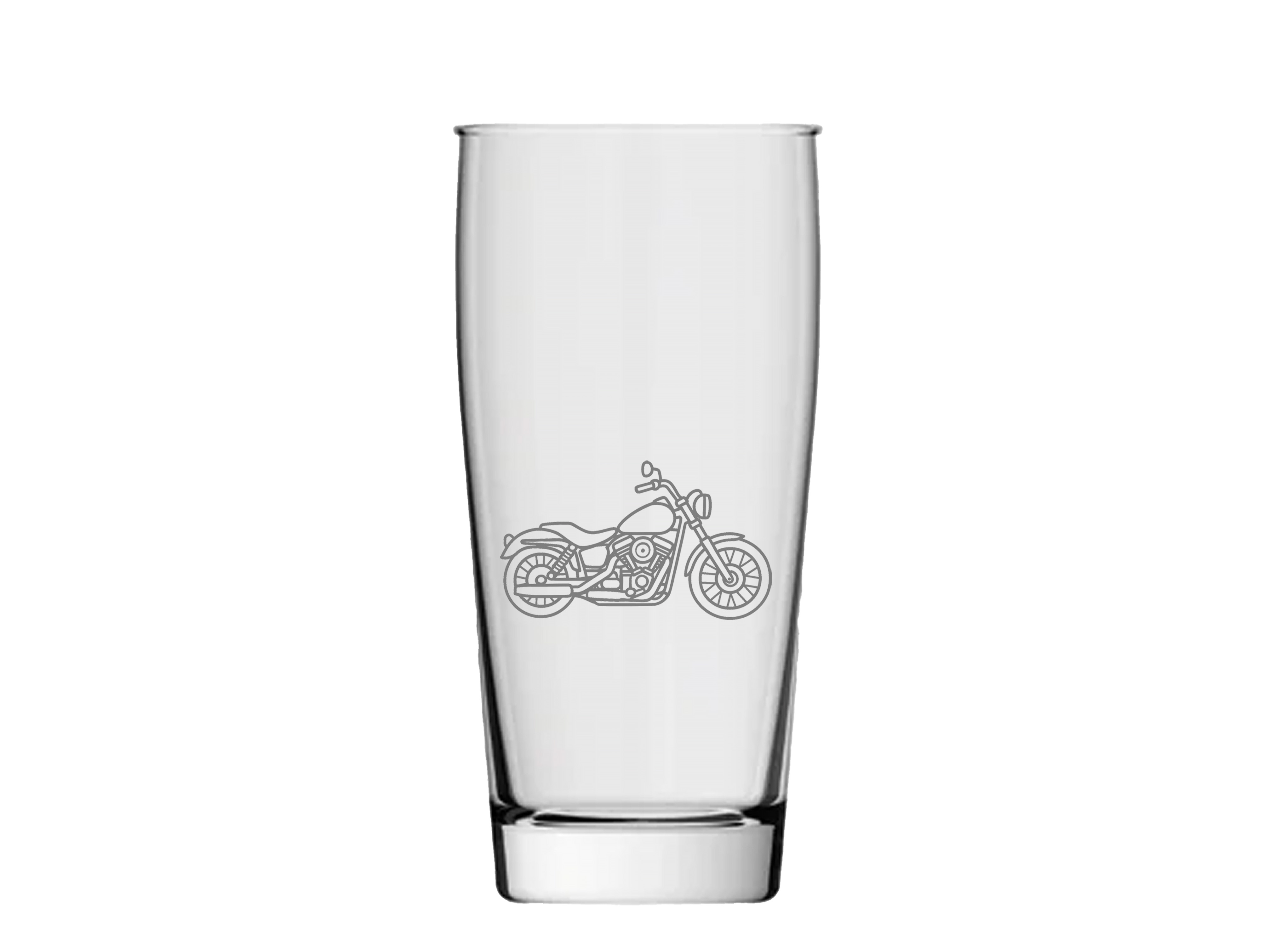 Bierglas mit Gravur Motorrad für Biker 500ml spülmaschinenfest elegantes Design - Vorschau 3