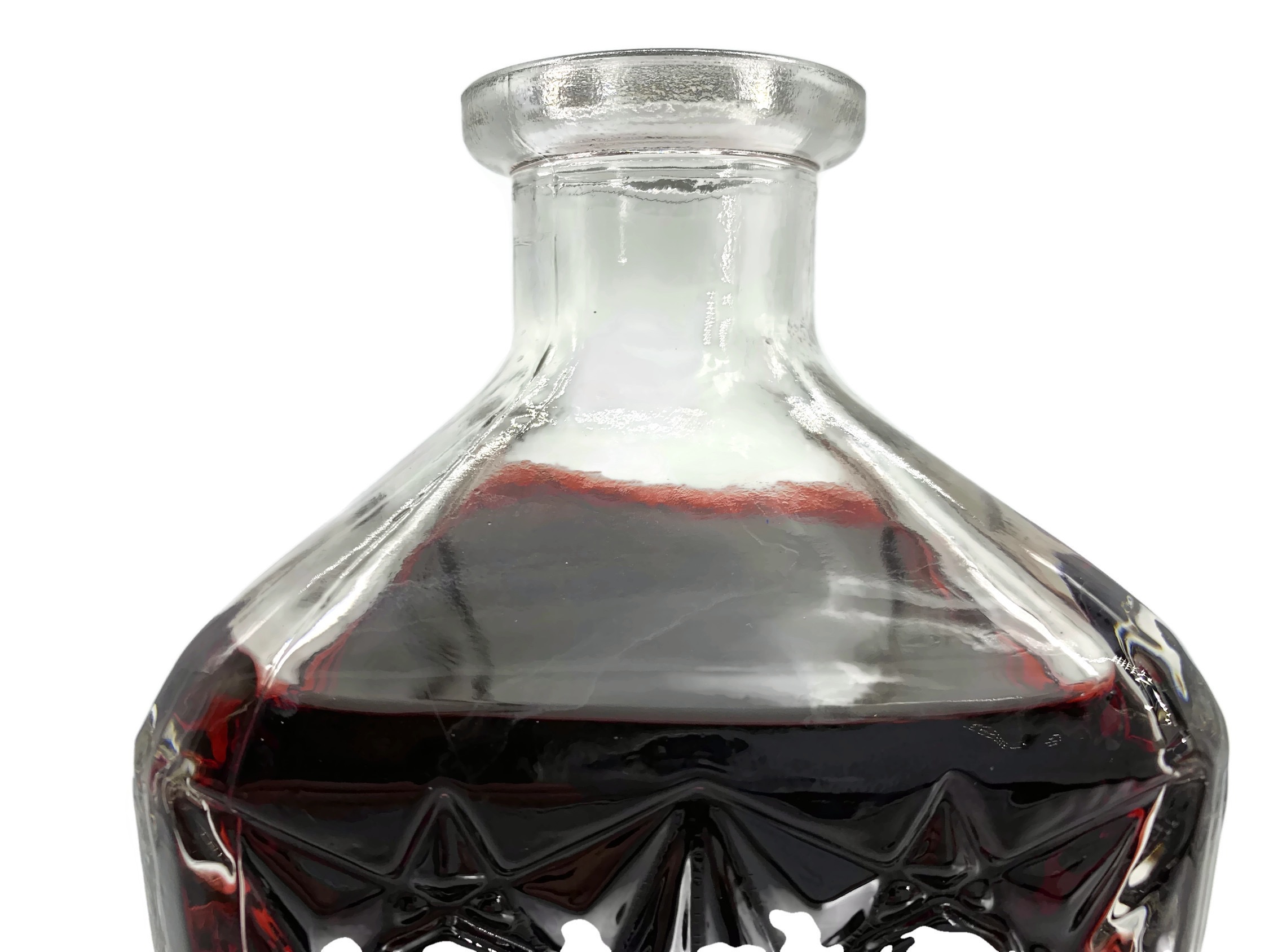 Karaffen Set Whisky aus Glas mit Deckel ideal für Wein Deko für Wasser 0,4l 2 Stück - Vorschau 3