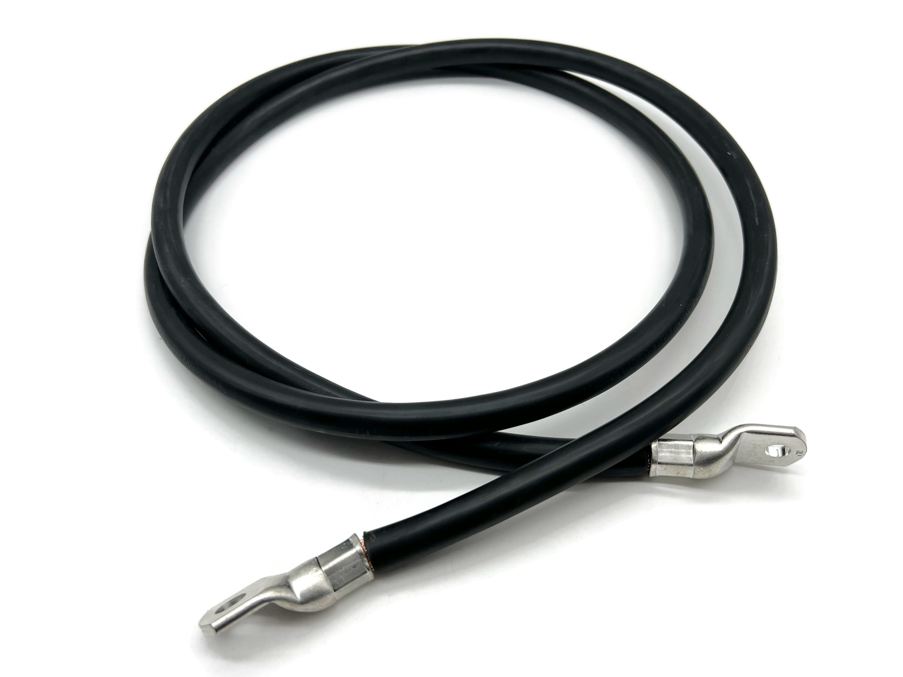 Batteriekabel 70 mm² 1,8m M8 Schwarz flexibles Kabel 99 Prozent Kupfer für Auto Boot Motorrad - Vorschau 4