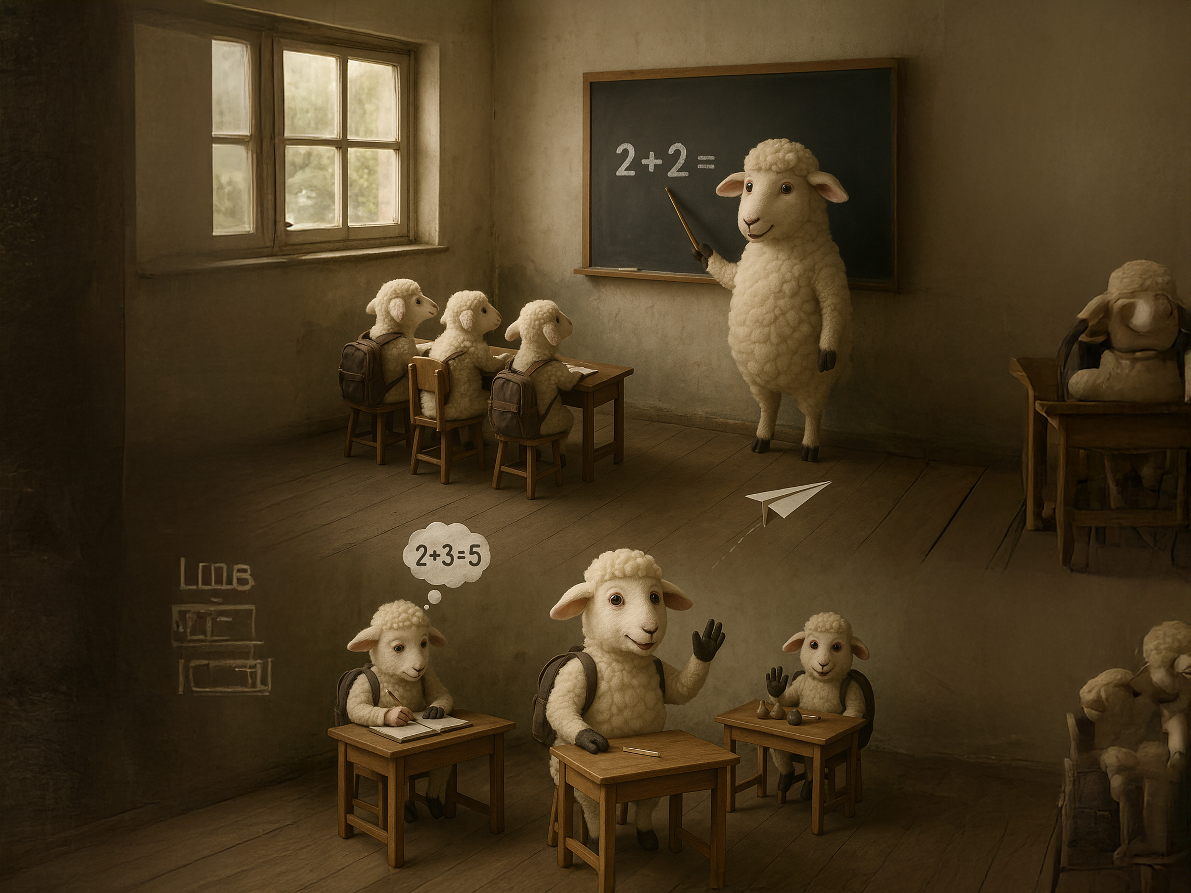 Frühstücksbrettchen Puppa Schaf und kleines 1x1 mit Lerntipps für Grundschüler - Vorschau 6