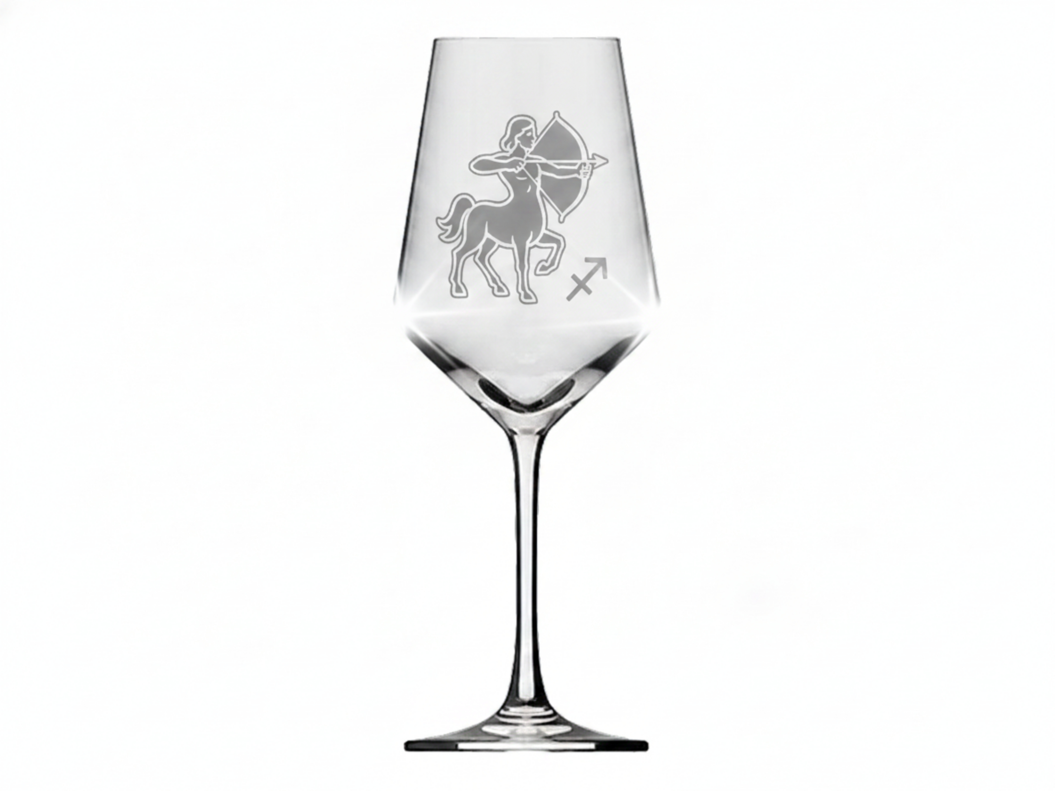 Weinglas Schütze 350ml spülmaschinenfest elegantes Design für Weinliebhaber ideal für besondere Anlässe - Vorschau 6