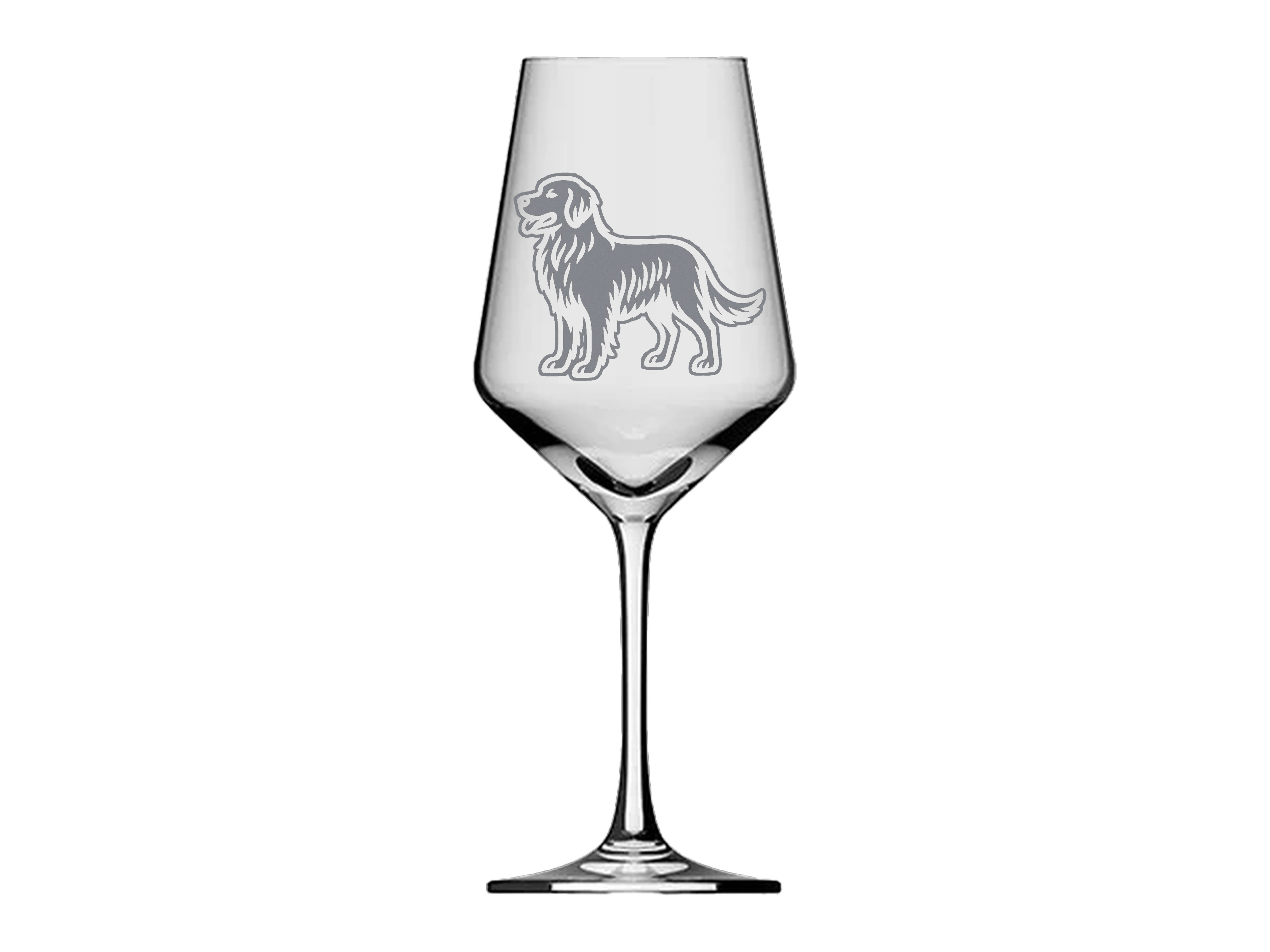 Weinglas mit Gravur spülmaschinenfest Golden Retriever - ideal für Weinliebhaber - Vorschau 5