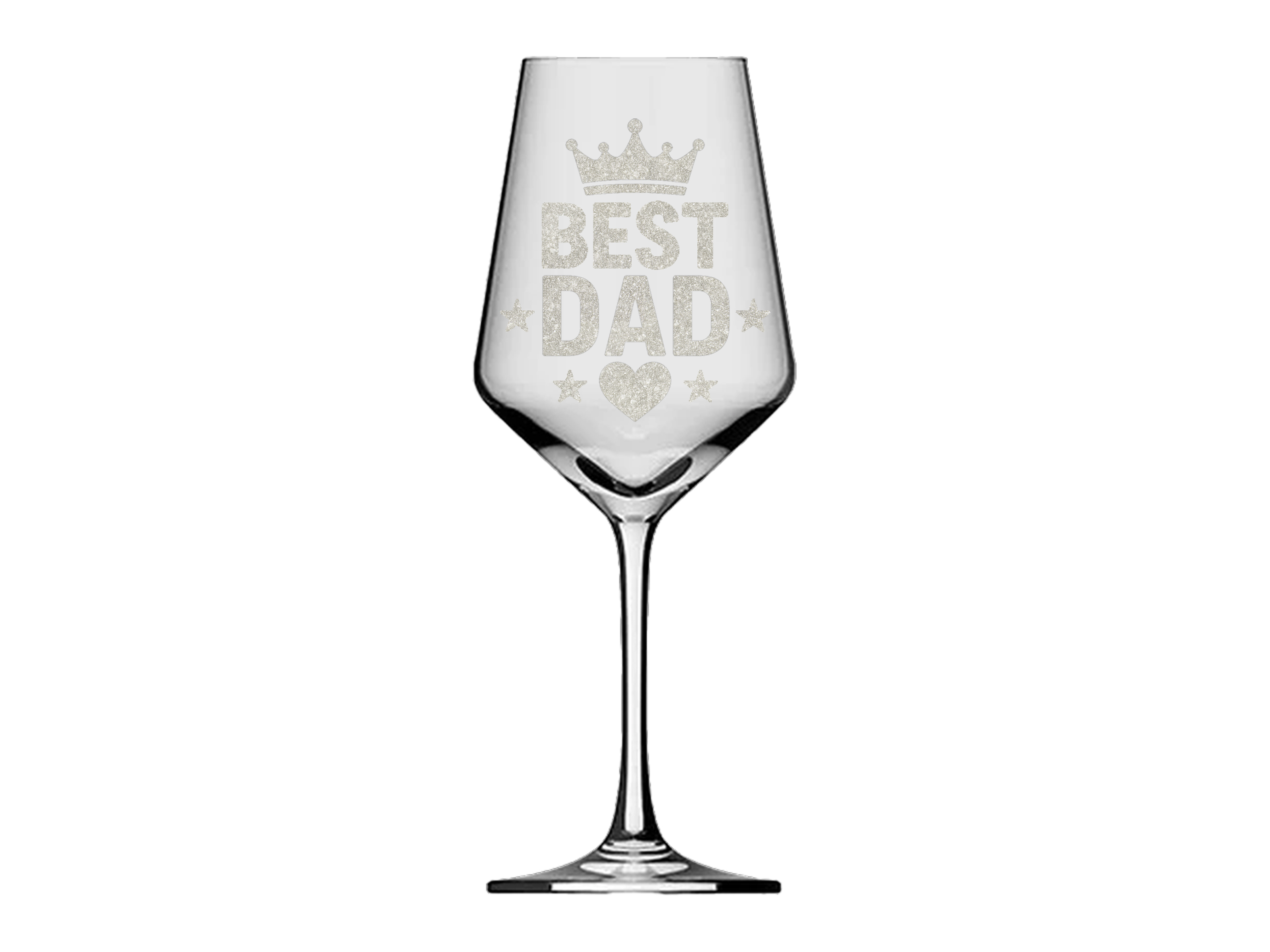 1x Weinglas Gravur Bester Papa der Welt 350ml spülmaschinenfest für gesellige Feiern - Vorschau 6