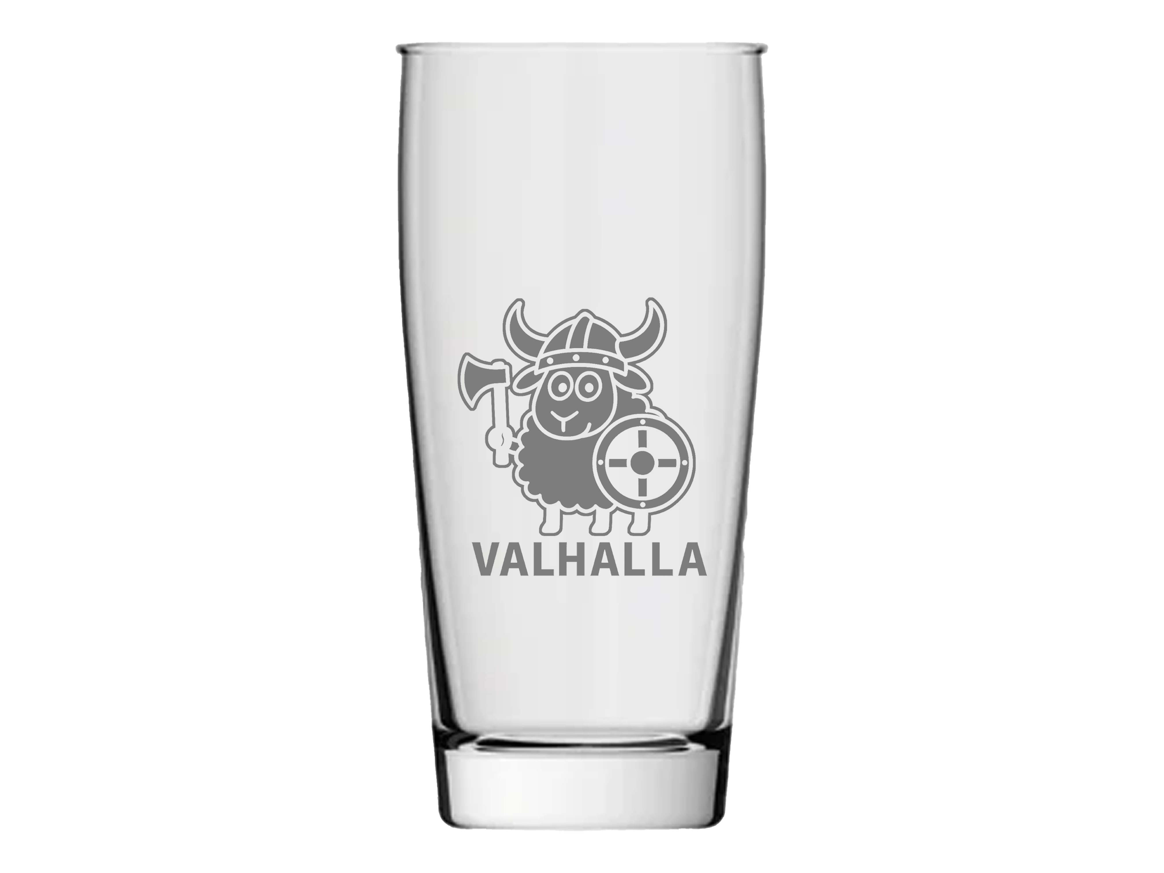 Bierglas mit Gravur 500ml spülmaschinenfest Wikinger Stil - Vorschau 3