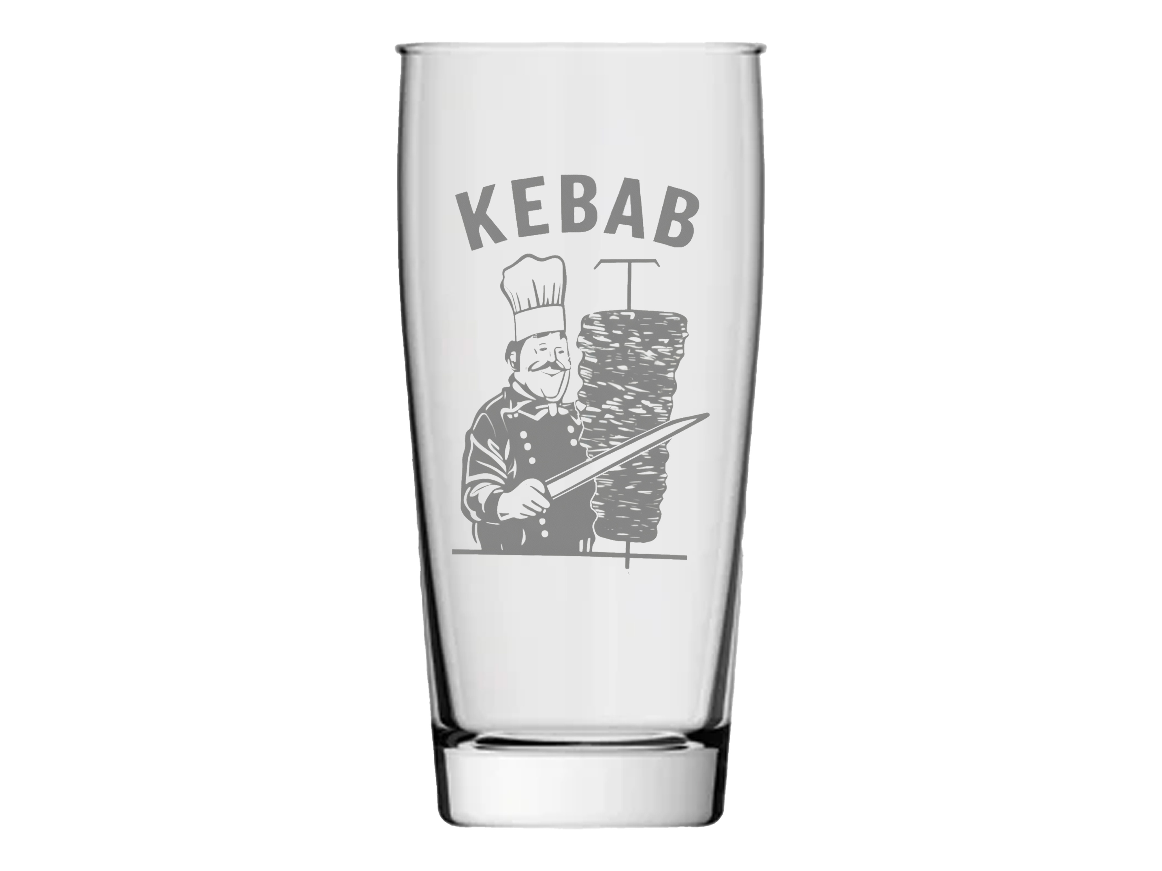Bierglas mit individueller Gravur für Döner 500ml spülmaschinenfest für gesellige Abende - Vorschau 3