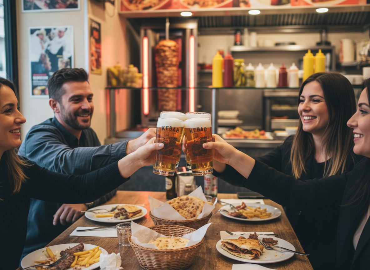 Bierglas mit individueller Gravur für Döner 500ml spülmaschinenfest für gesellige Abende - Vorschau 4
