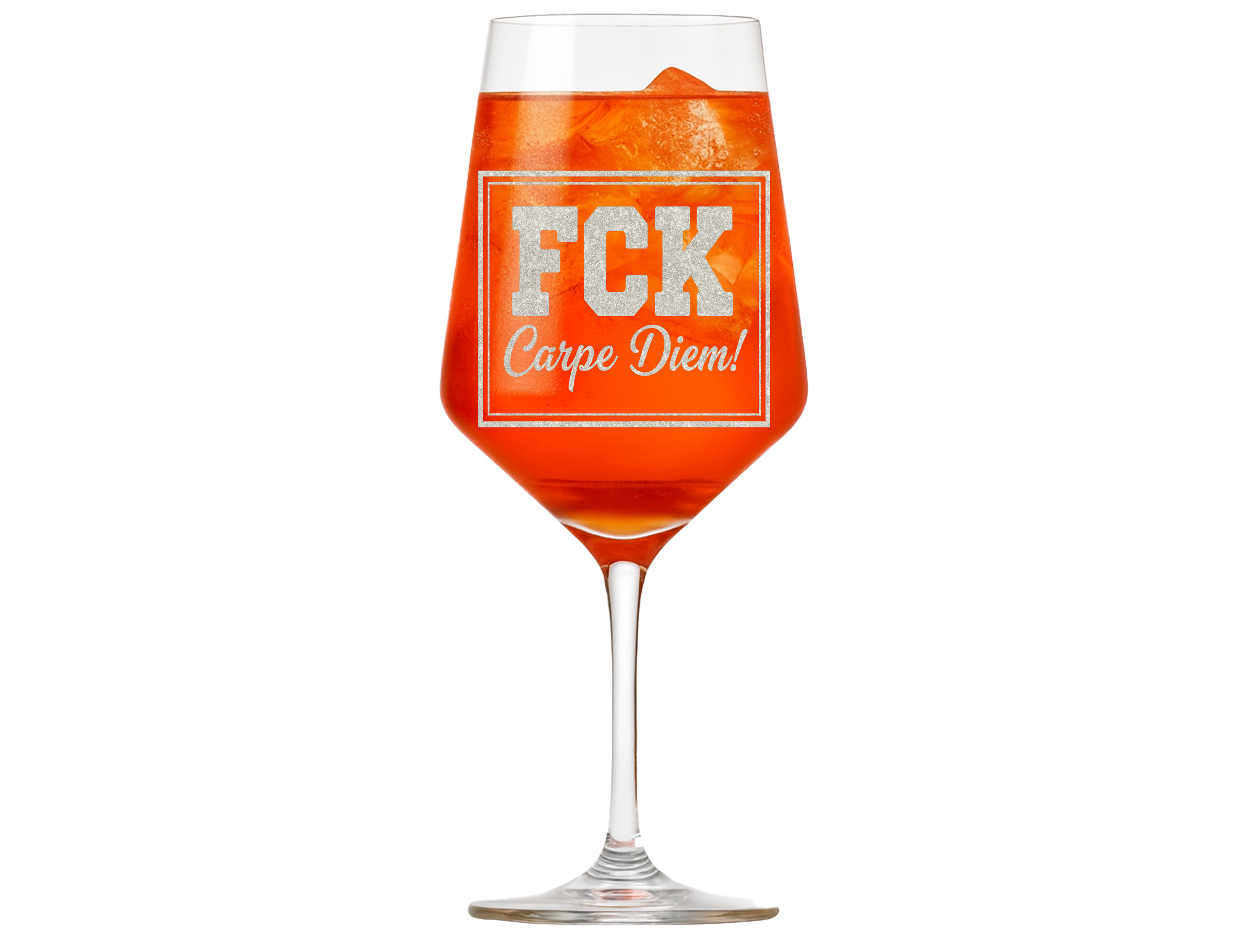 1x Weinglas Carpe Diem 350ml spülmaschinenfest mit Wikingerschaf Gravur für Geniesser - Vorschau 2