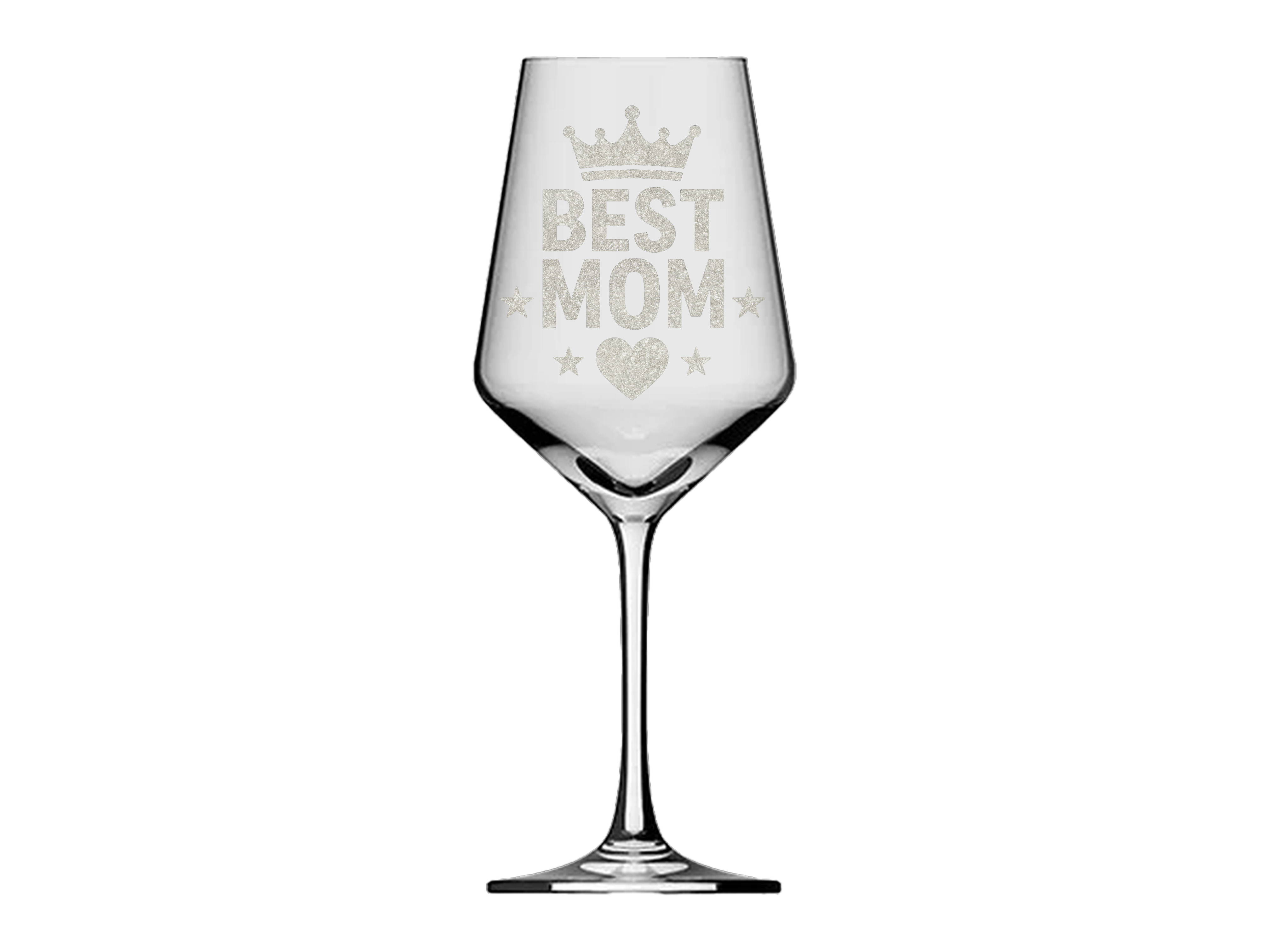 1x Weinglas Gravur Beste Mama der Welt 350ml spülmaschinenfest für besondere Momente - Vorschau 4
