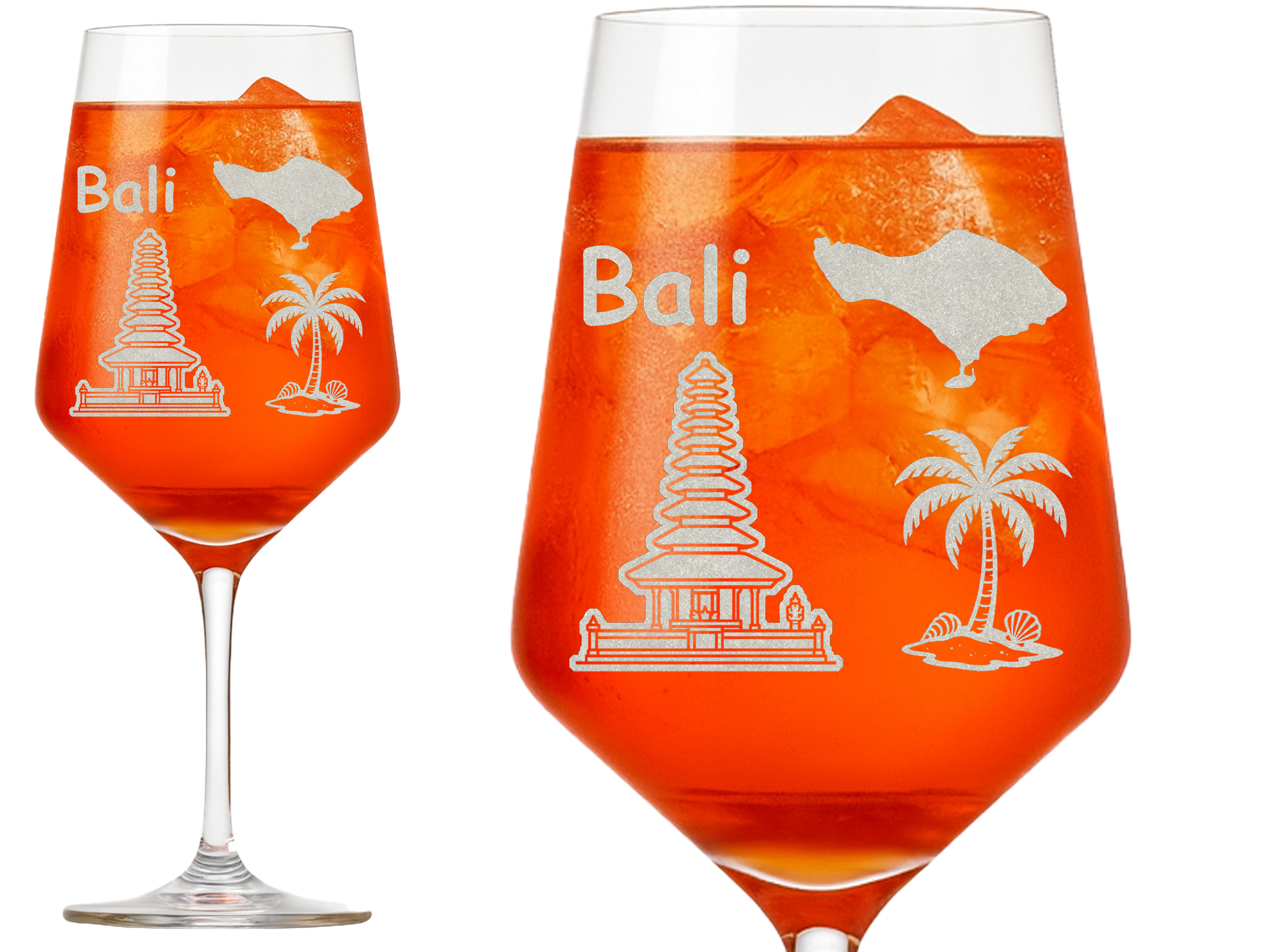 1x Weinglas Insel Bali Details Elegantes Weinglas von Valhalla für Weinliebhaber