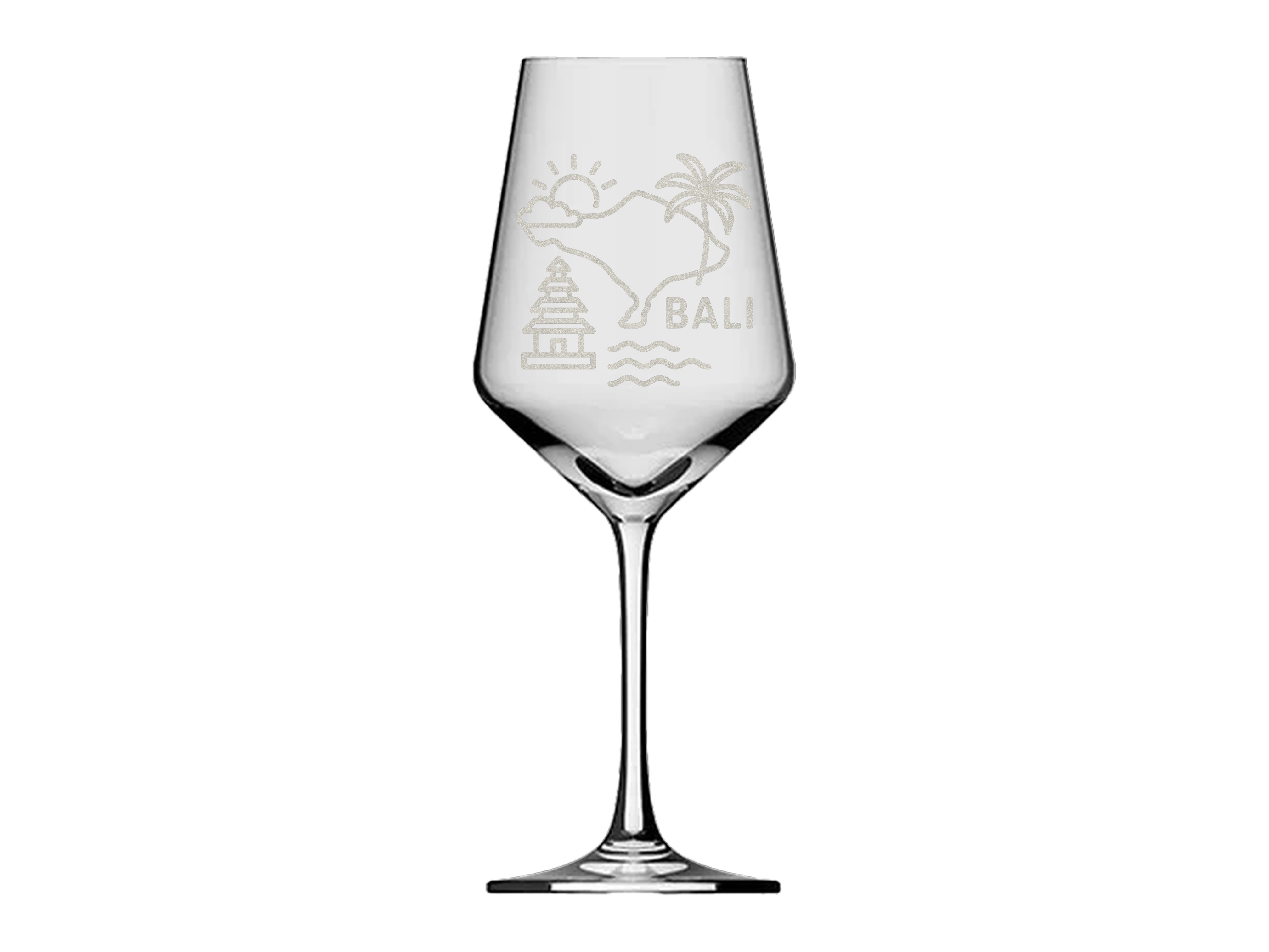 1x Weinglas Insel Bali elegante Gravur für Weinliebhaber stilvolle Abende - Vorschau 5
