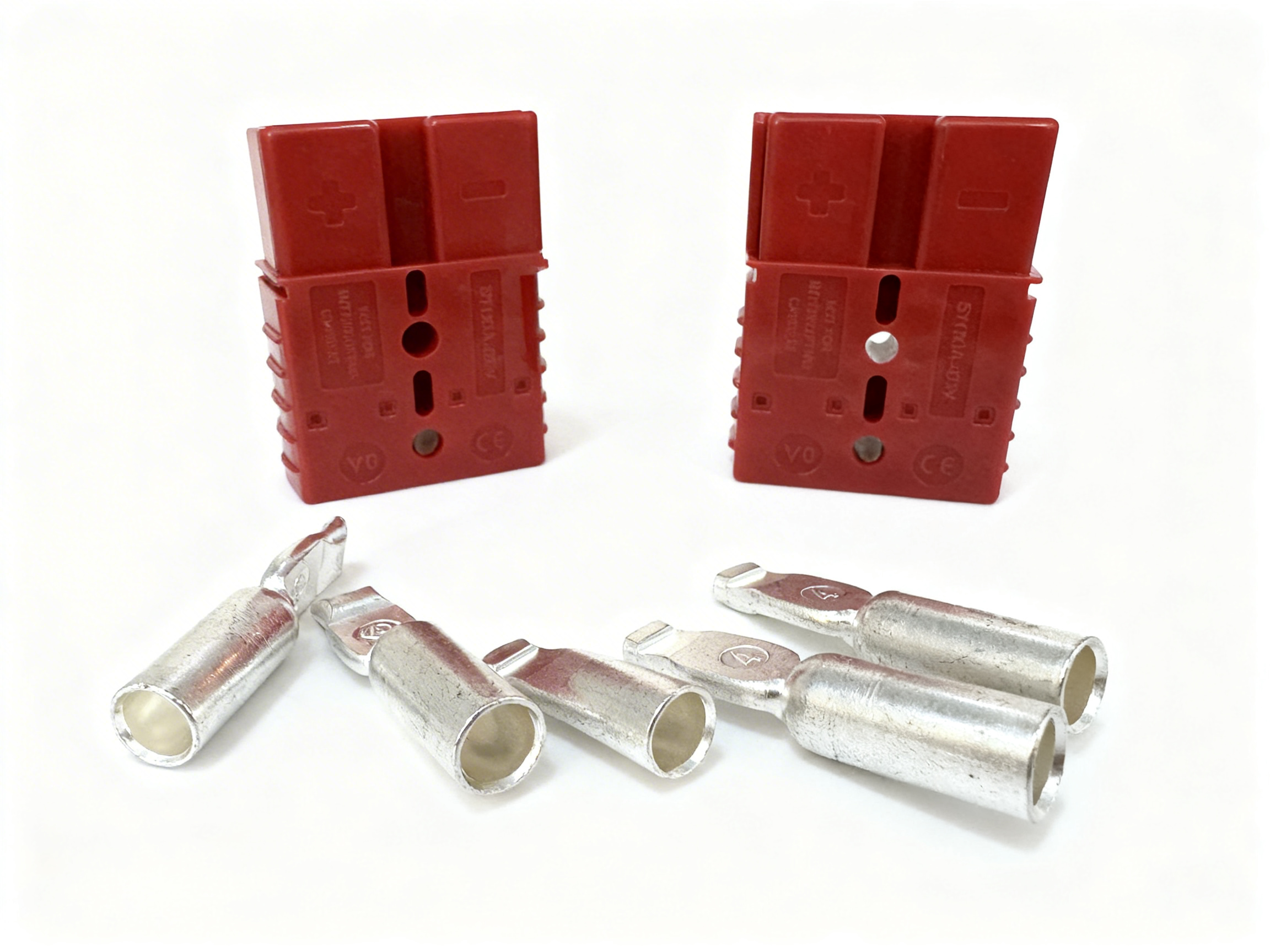Batterie Stecker 120A 25 mm2 grau Steckverbinder für Gabelstapler Kabel robust und leistungsstark - Vorschau 2