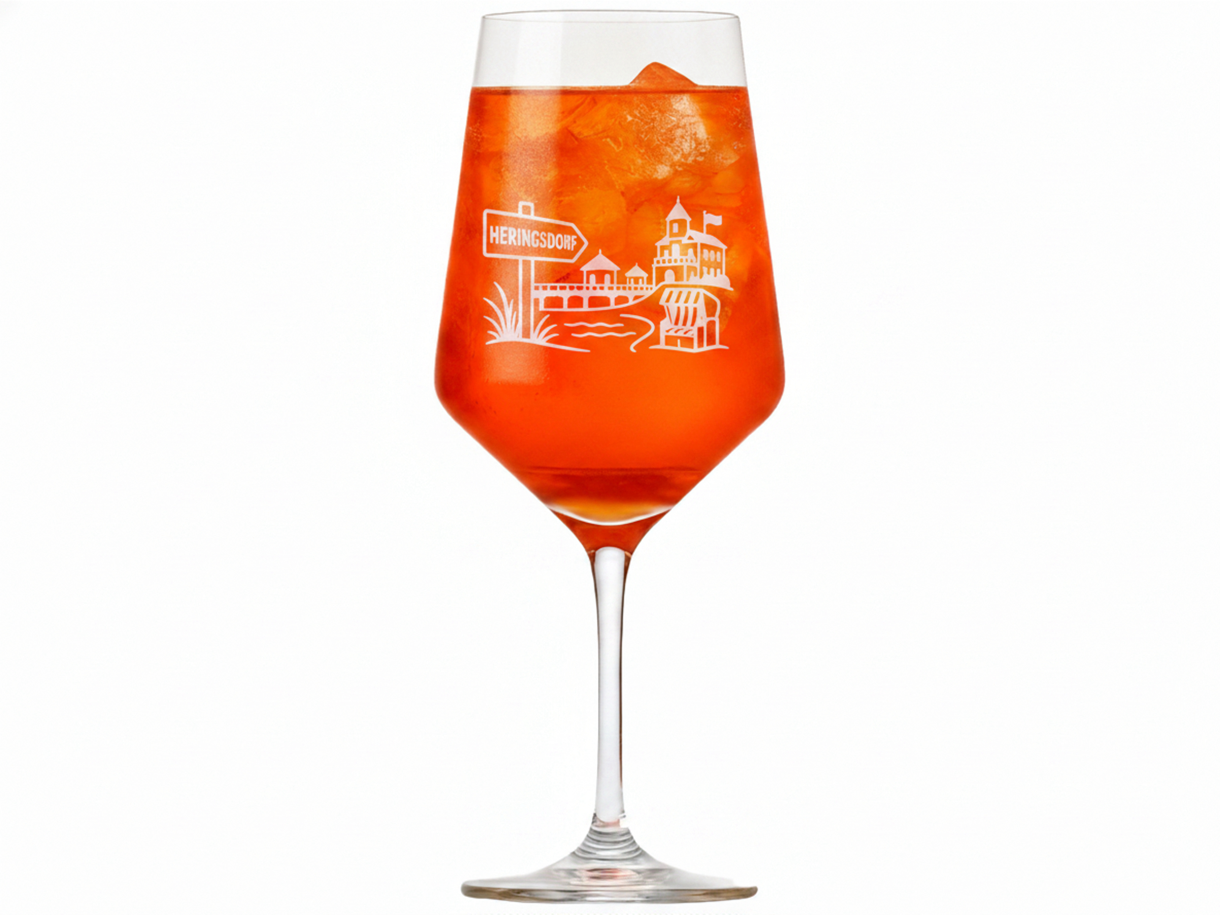Weinglas Heringsdorf elegante Gravur spülmaschinenfest 350 ml perfekt für jeden Anlass - Vorschau 5