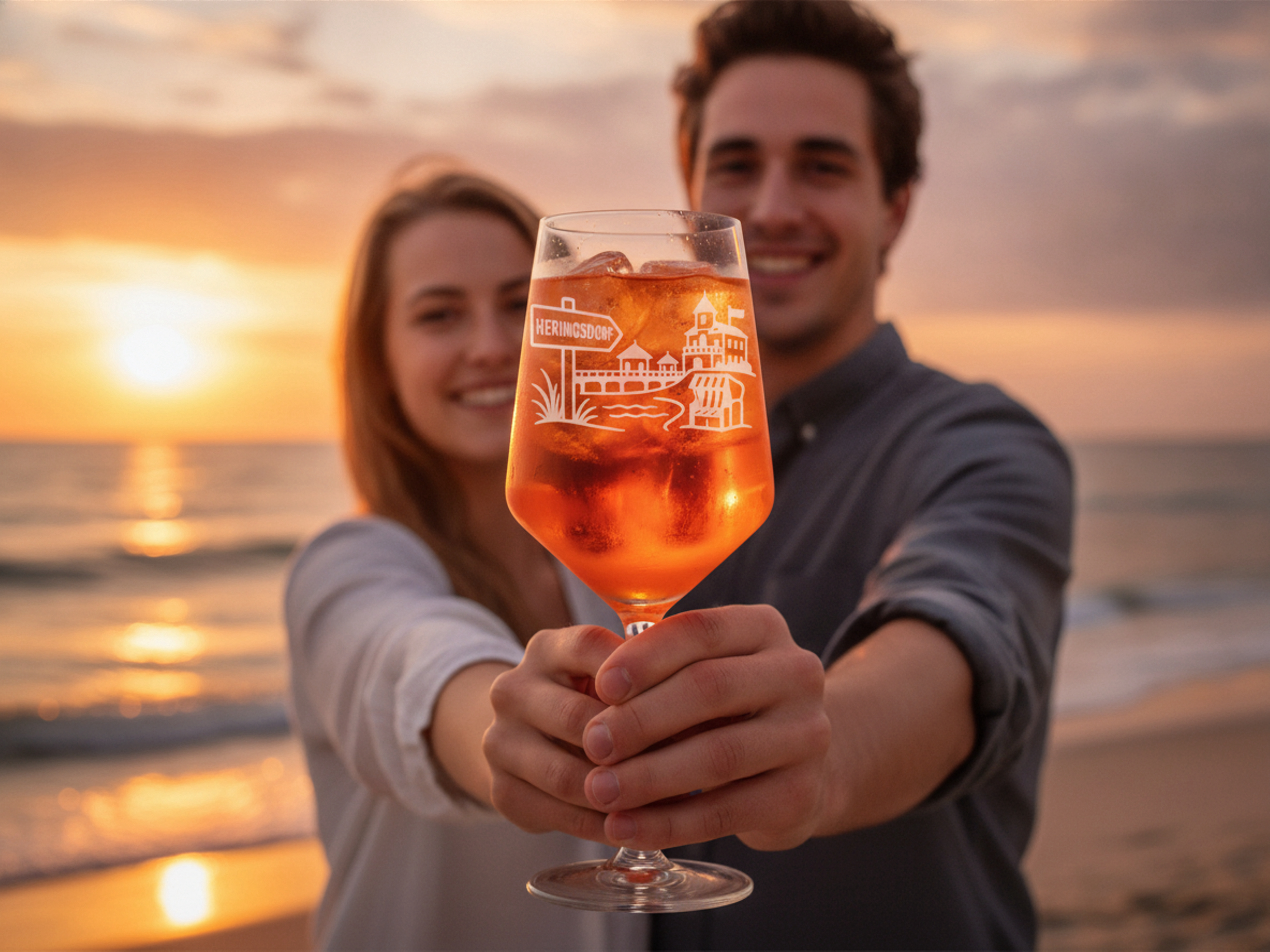 Weinglas Heringsdorf elegante Gravur spülmaschinenfest 350 ml perfekt für jeden Anlass - Vorschau 4