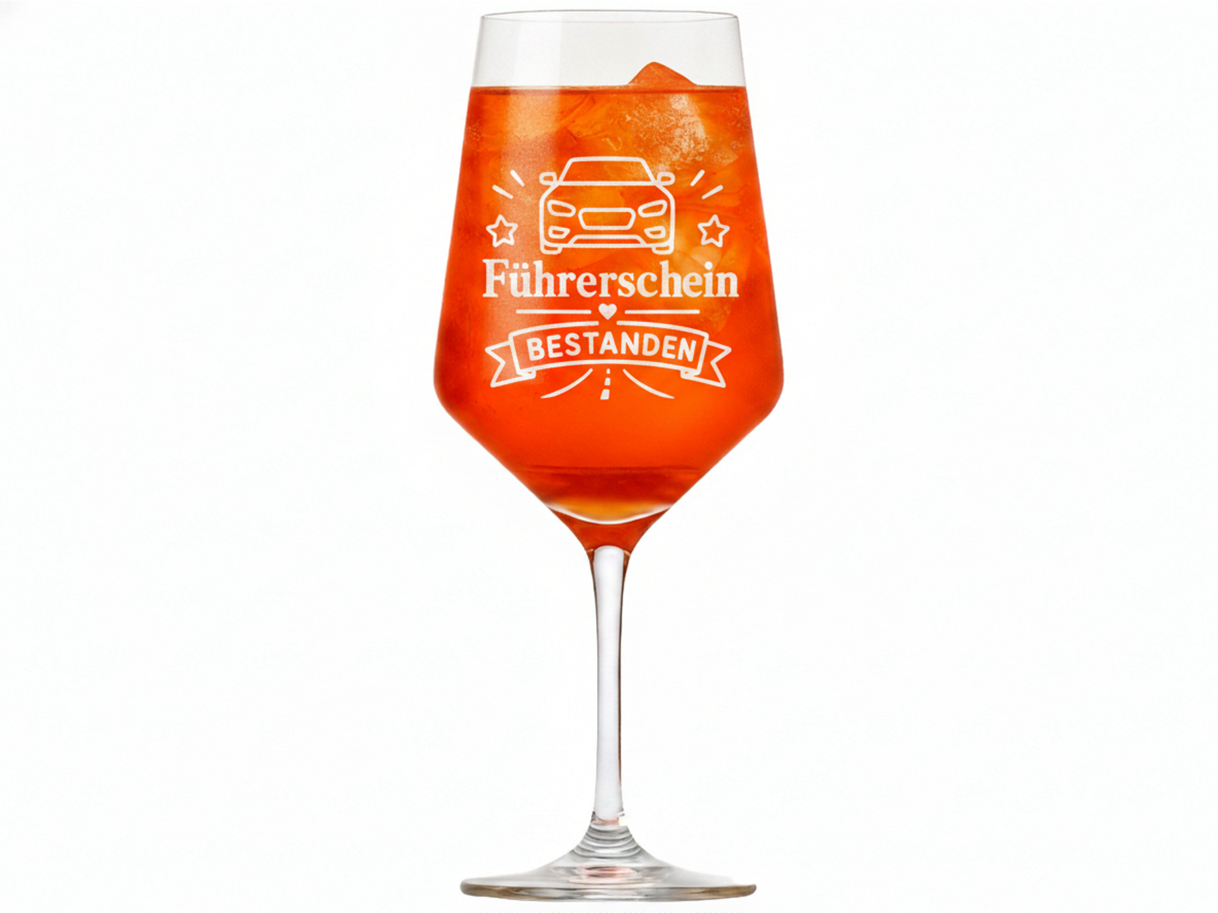 Weinglas Führerschein bestanden spülmaschinenfest 350ml robust ergonomisch - Vorschau 5
