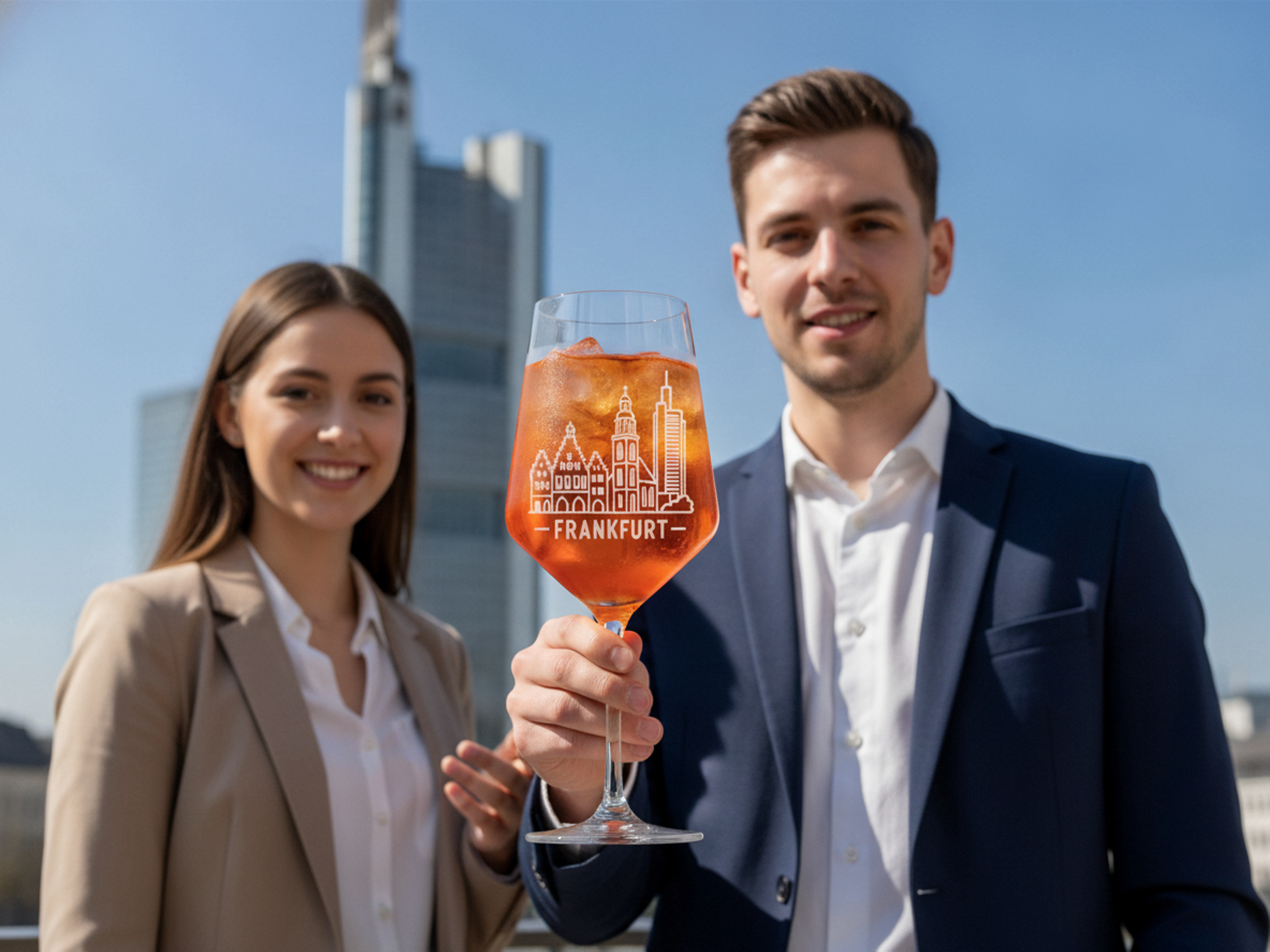 Weinglas Gravur Frankfurt 350ml spülmaschinenfest aus Qualitätsglas - Vorschau 4