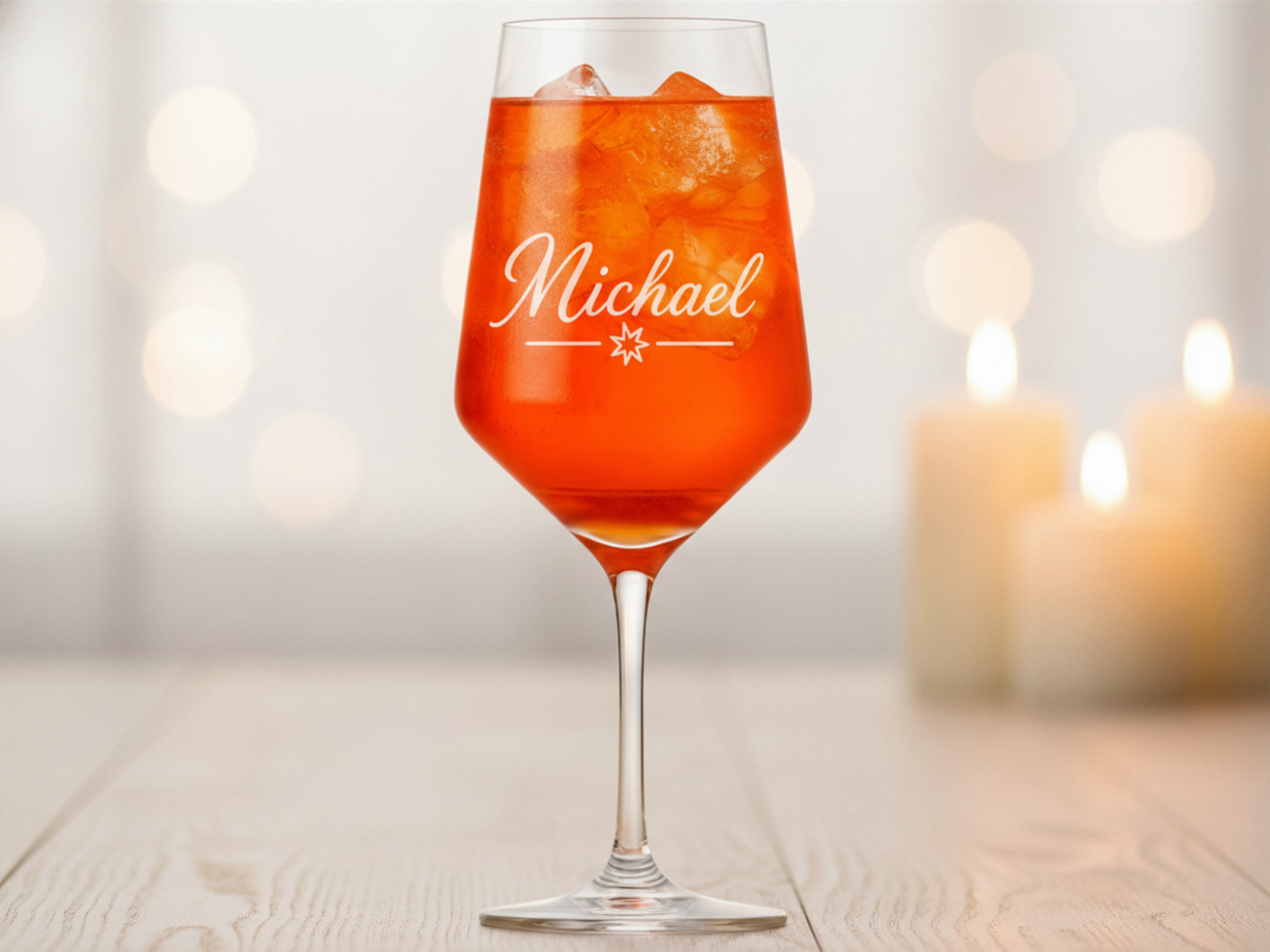 1x Weinglas Gravur Michael Namensglas 350ml spülmaschinenfest ergonomisch - Vorschau 2