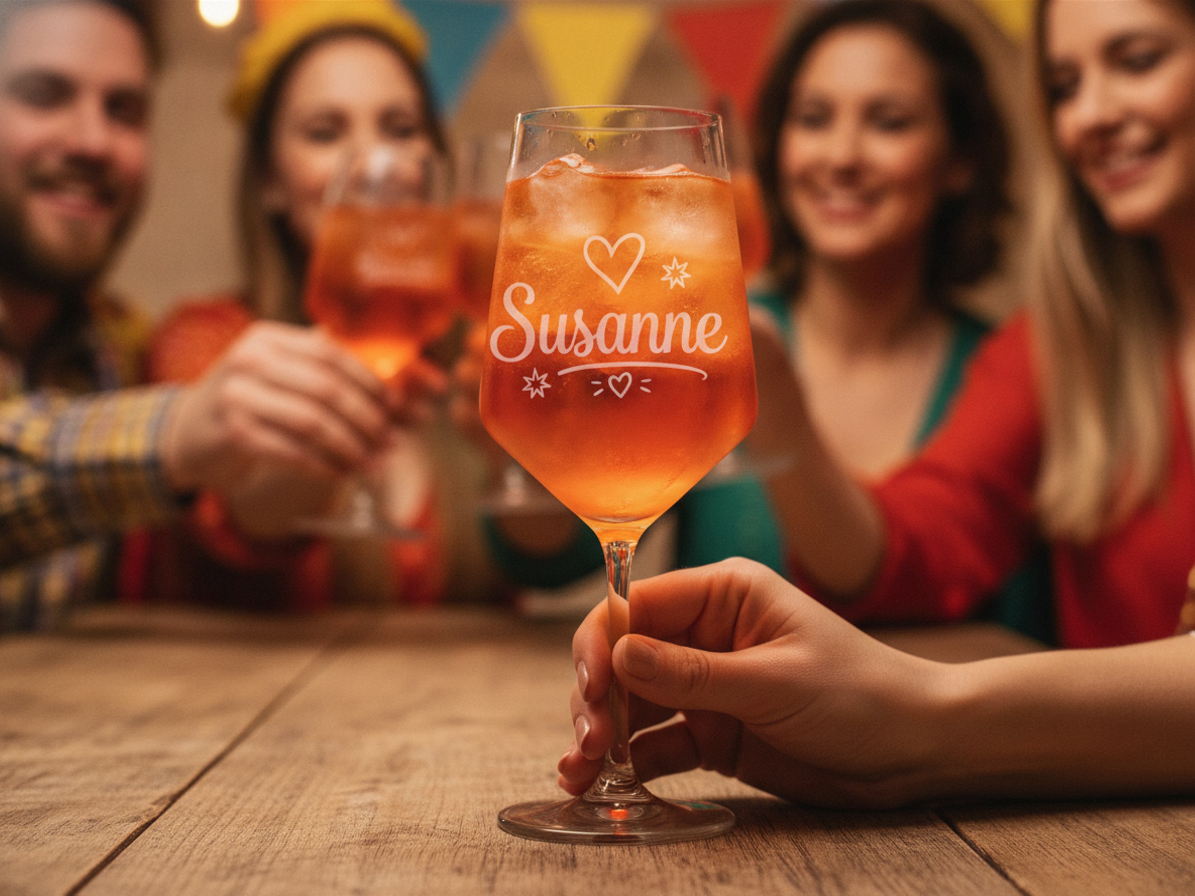 1x Weinglas Gravur Susanne 350ml spülmaschinenfest individuell persönliches Geschenk - Vorschau 3