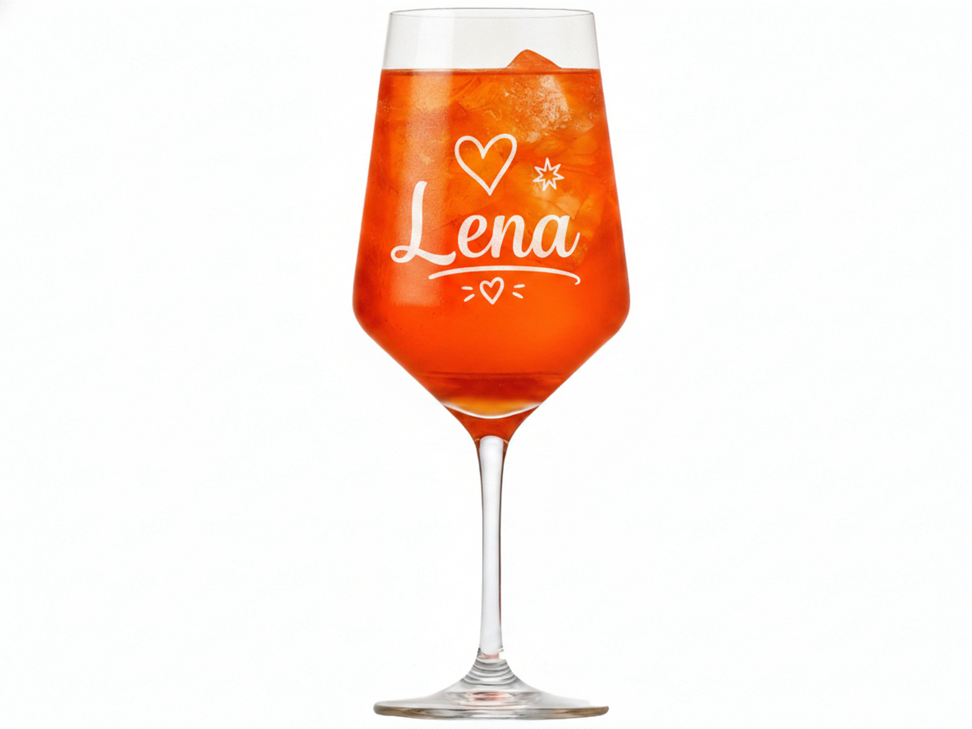1x Weinglas Gravur Lena Namensglas 350ml spülmaschinenfest und langlebig - Vorschau 5