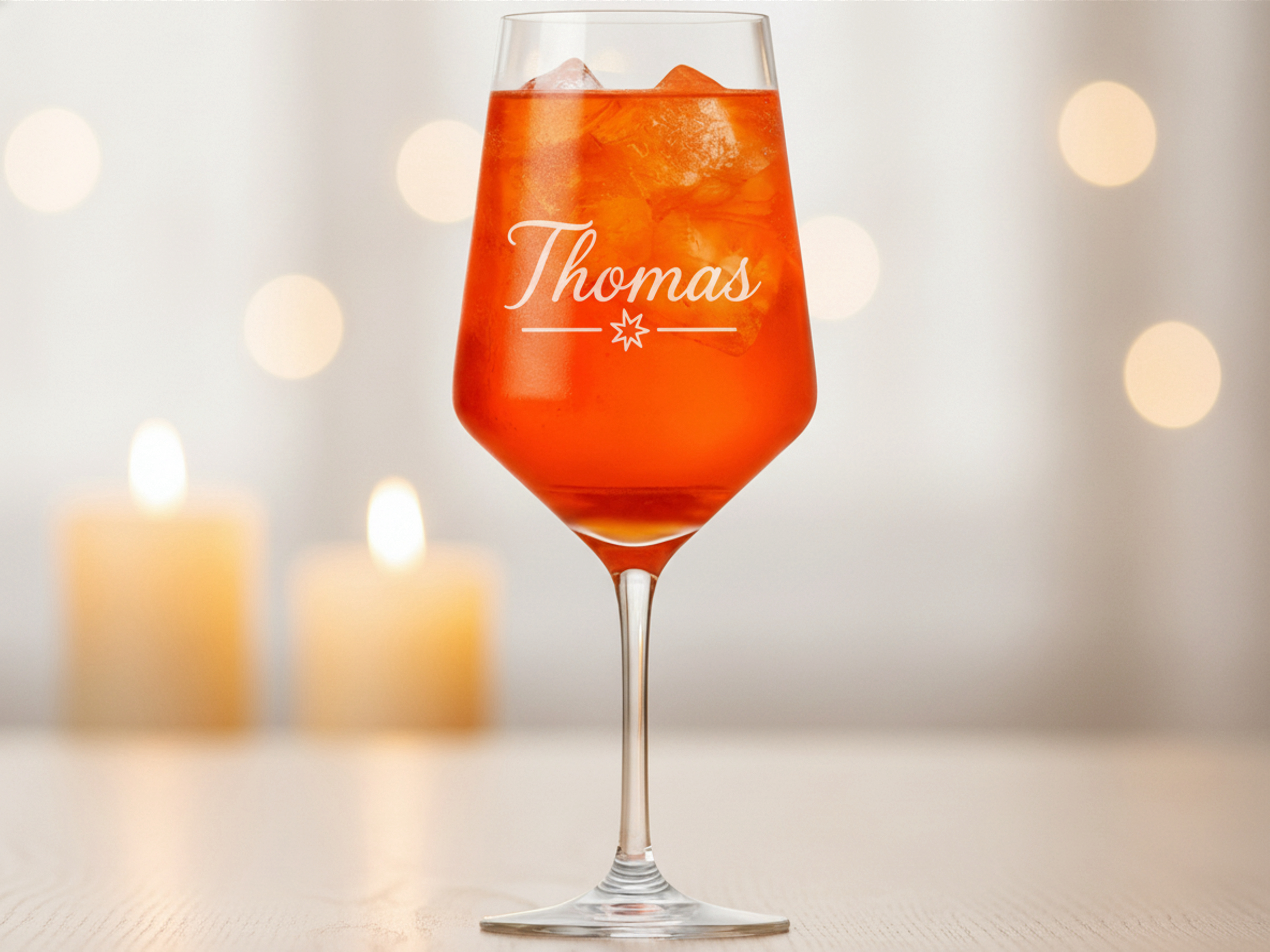1x Weinglas Gravur Thomas Namensglas 350ml spülmaschinenfest mit persönlicher Note - Vorschau 2