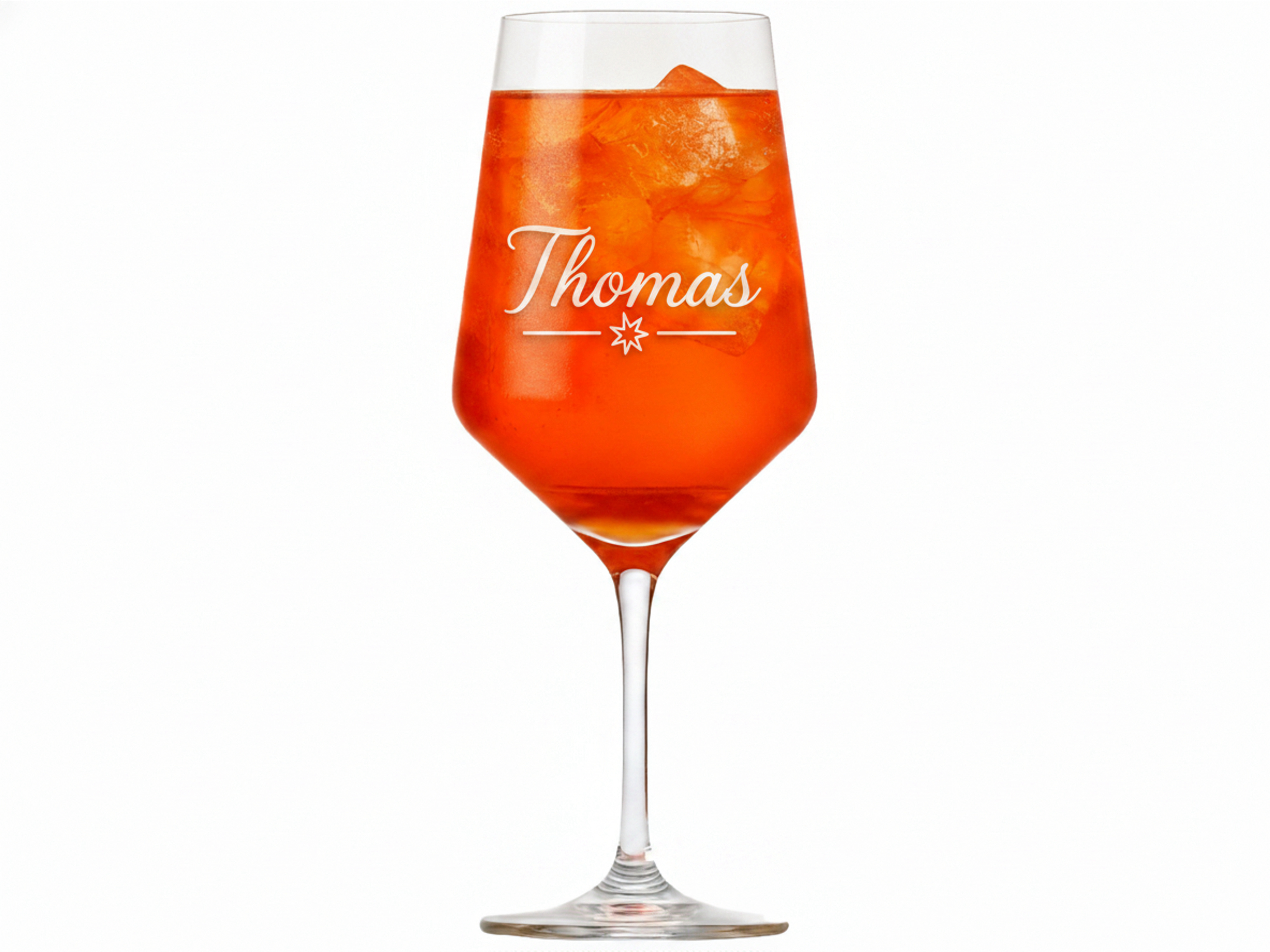 1x Weinglas Gravur Thomas Namensglas 350ml spülmaschinenfest mit persönlicher Note - Vorschau 5