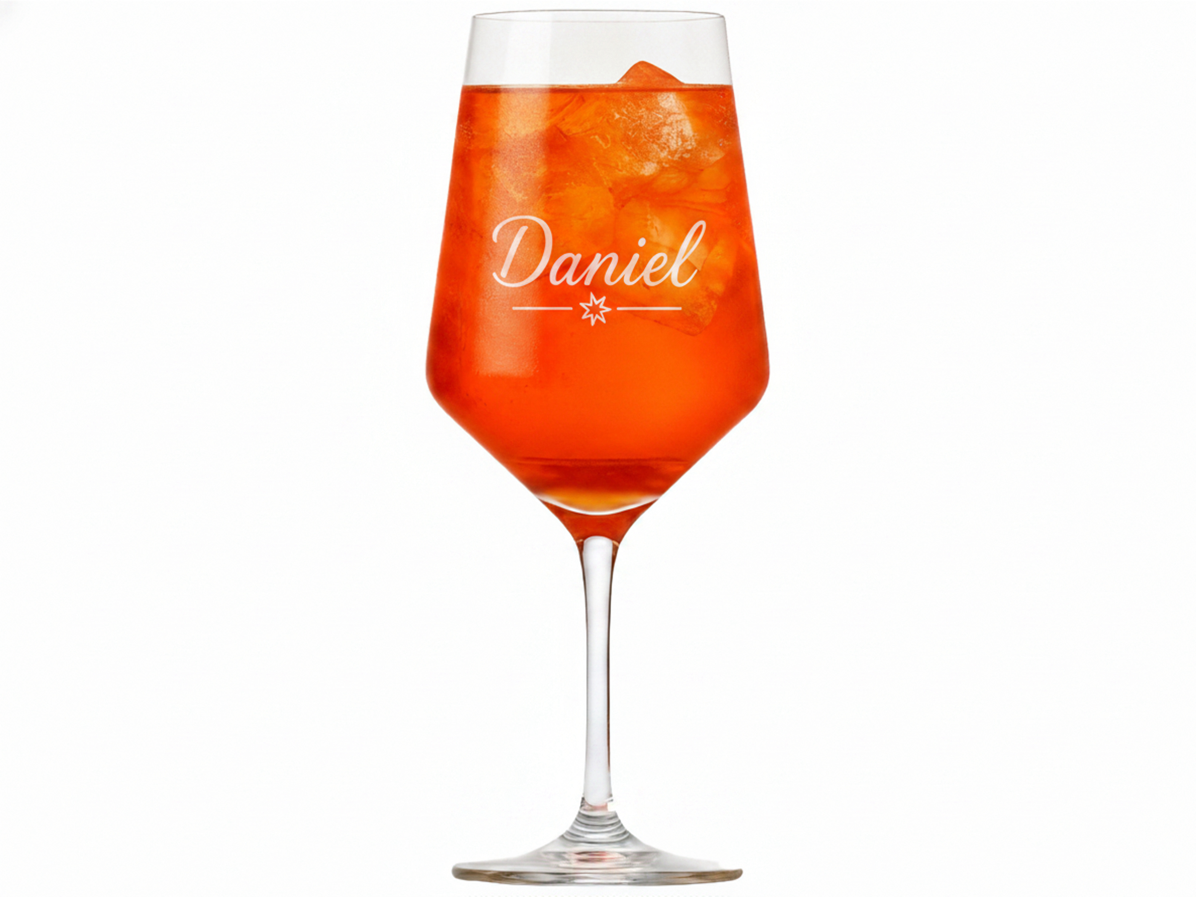 1x Weinglas Gravur Daniel Namensglas 350ml spülmaschinenfest hochwertig langlebig - Vorschau 5