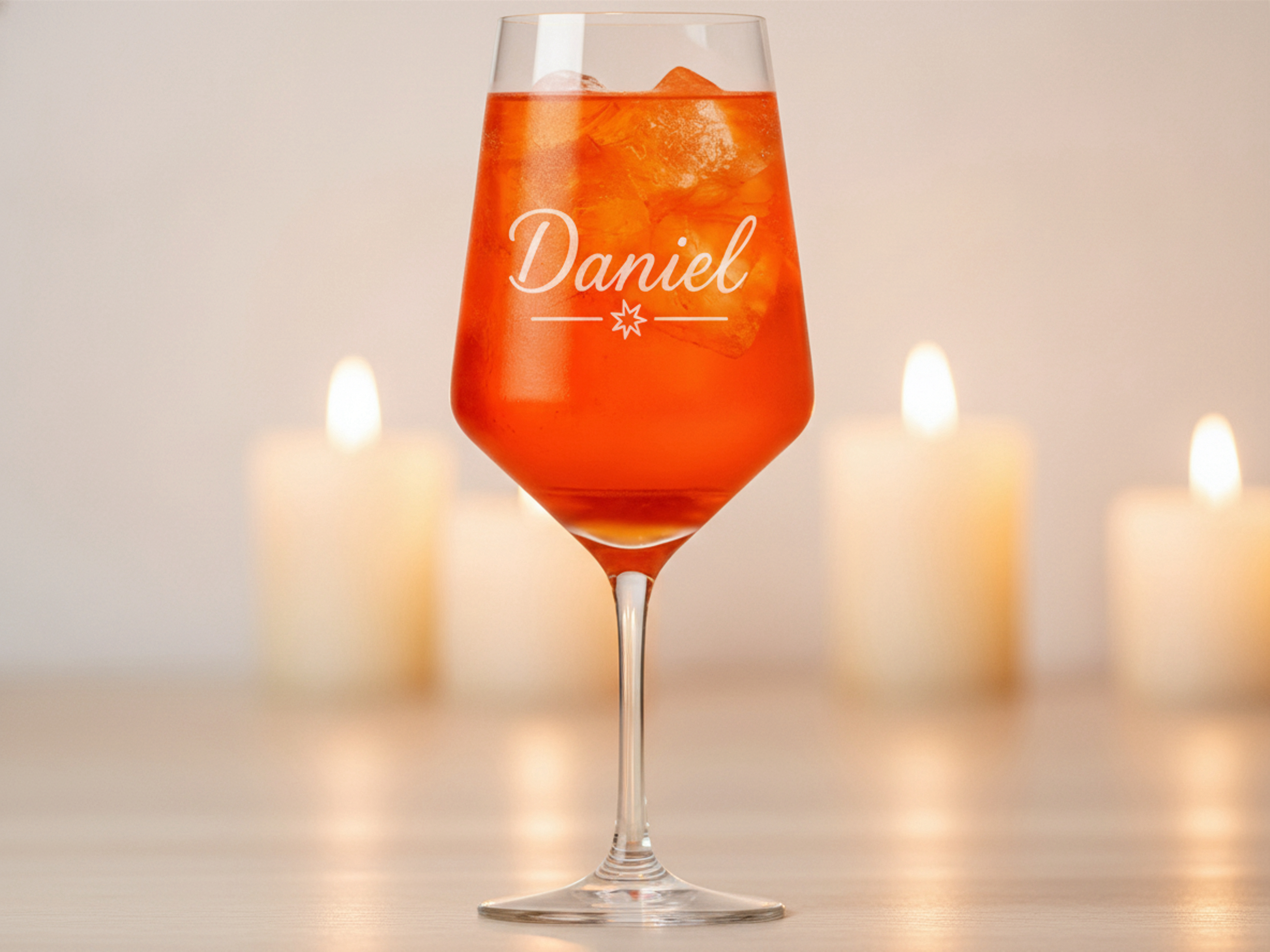 1x Weinglas Gravur Daniel Namensglas 350ml spülmaschinenfest hochwertig langlebig - Vorschau 2