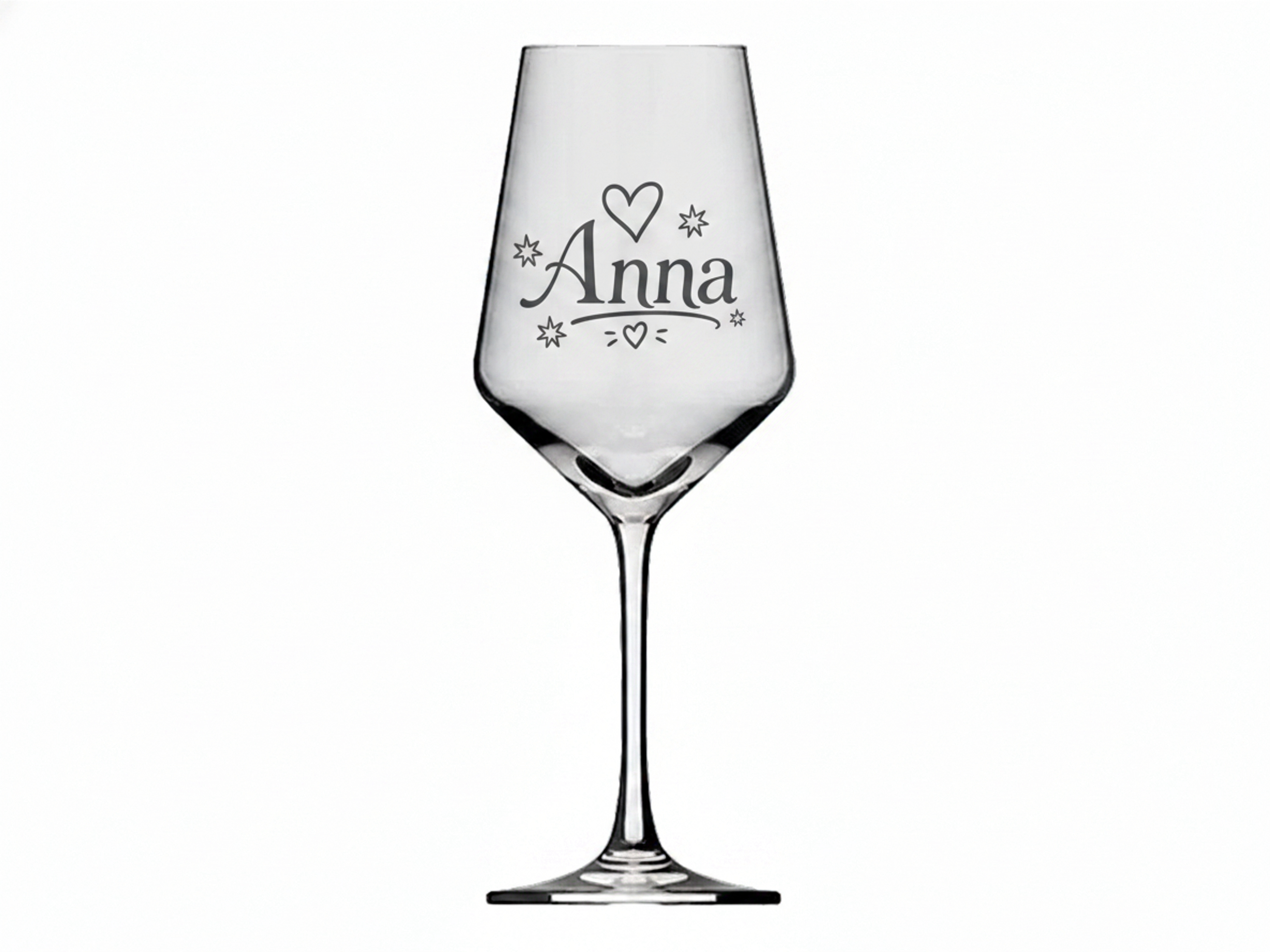 1x Weinglas Gravur Anna Namensglas 350ml spülmaschinenfest personalisiert - Vorschau 6