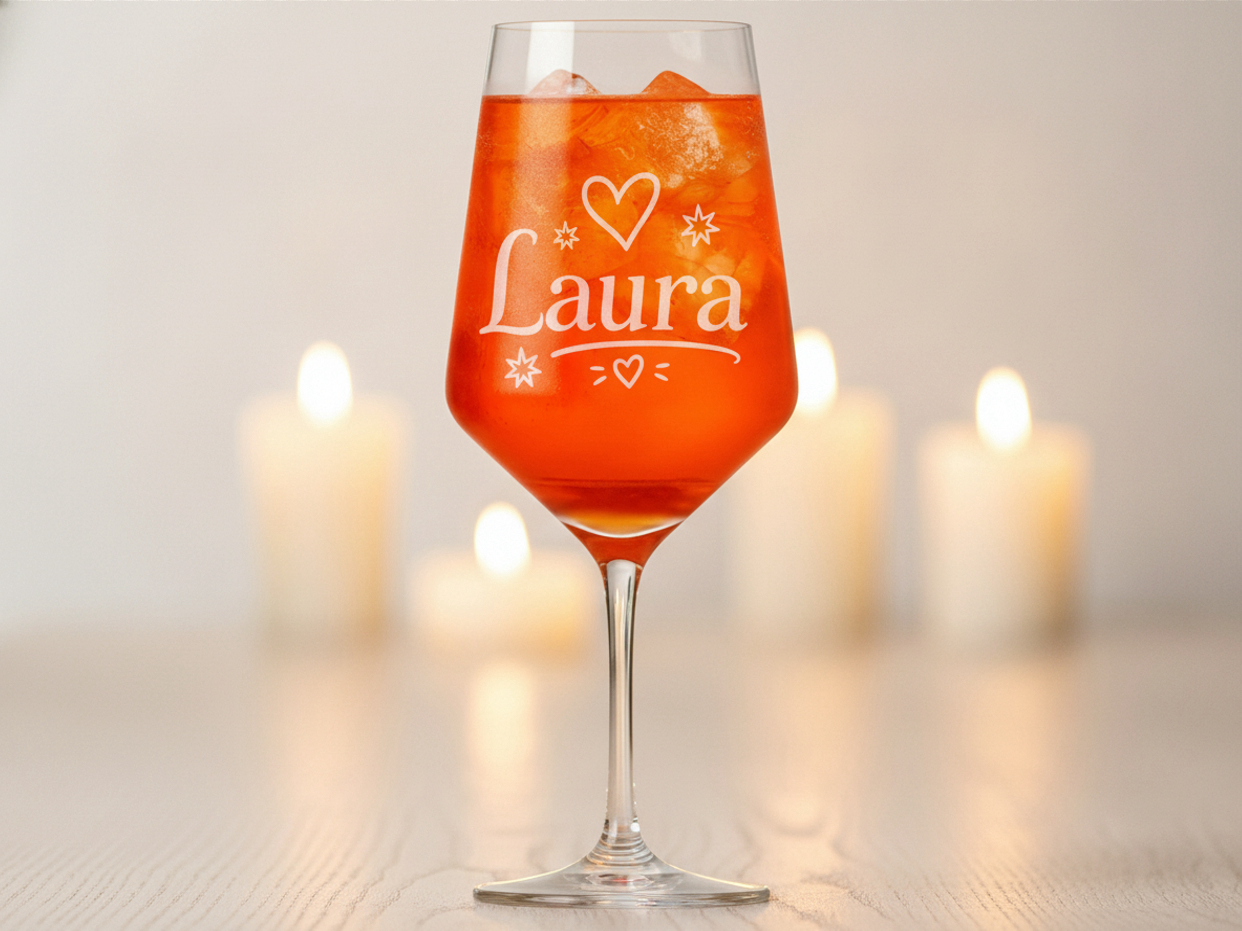 1x Weinglas Gravur Laura 350ml spülmaschinenfest vielseitig einsetzbar - Vorschau 2