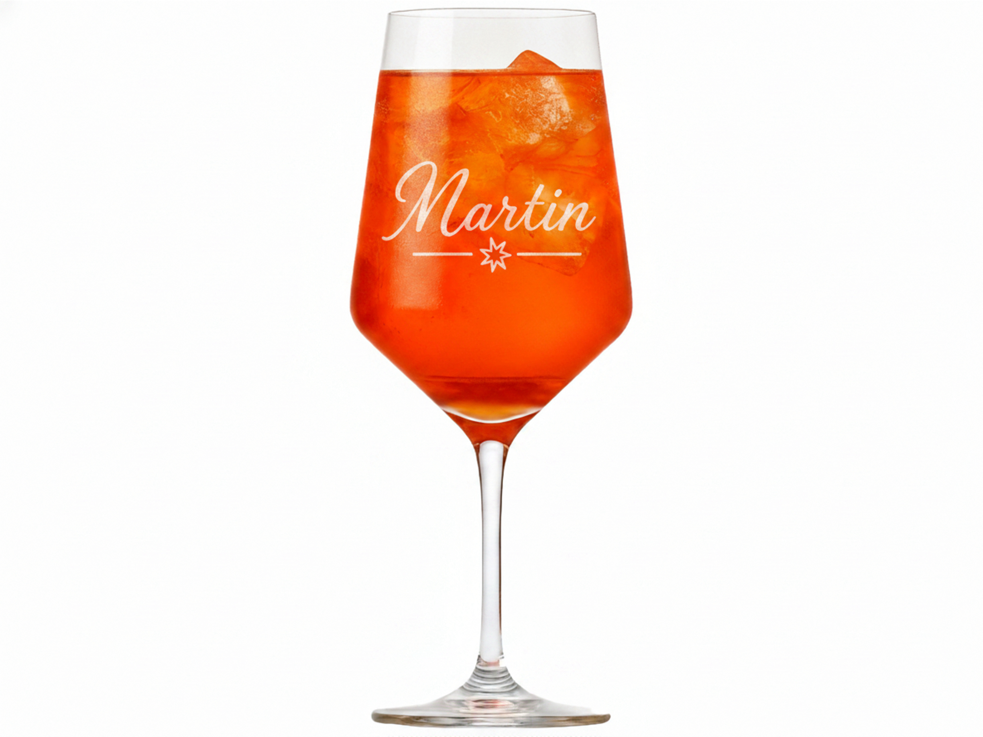 1x Weinglas Gravur Martin Namensglas 350ml spülmaschinenfest zeitlos klassisch - Vorschau 5