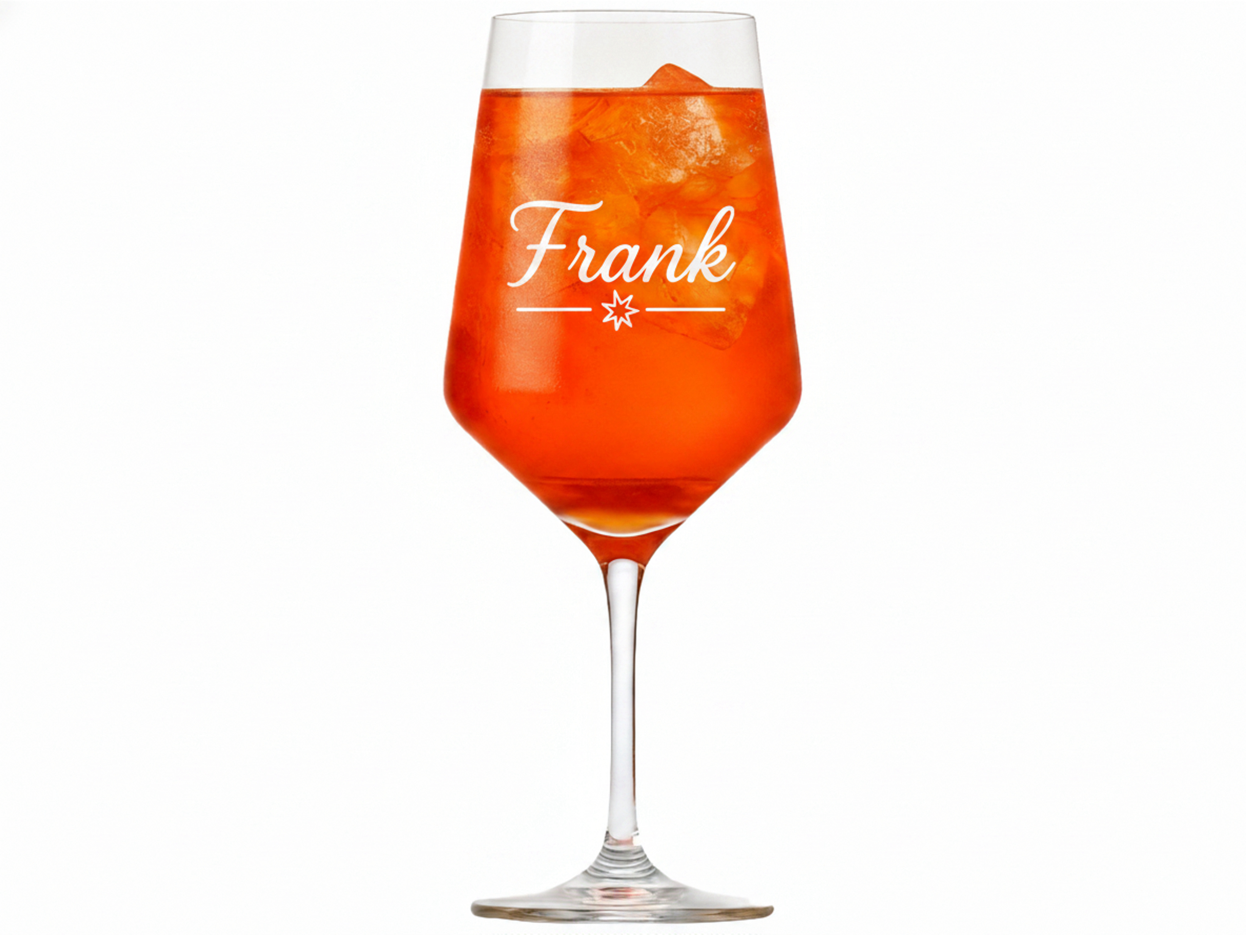 1x Weinglas Gravur Frank Namensglas 350ml spülmaschinenfest langlebig - Vorschau 5